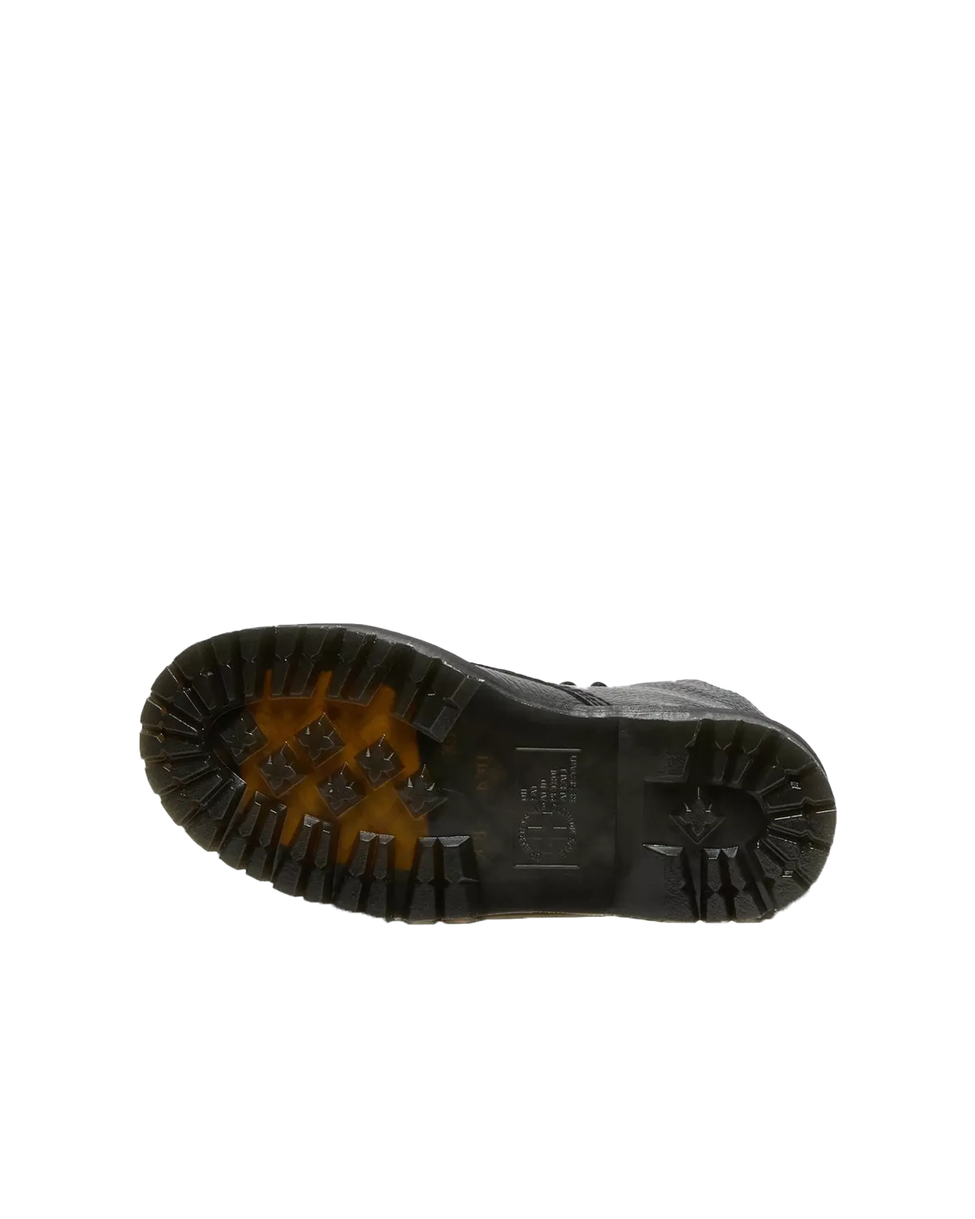 Dr Martens Chaussures Sinclair en Cuir Nappa Brossé Bottes à Plateforme en Noir Nappa Brossé