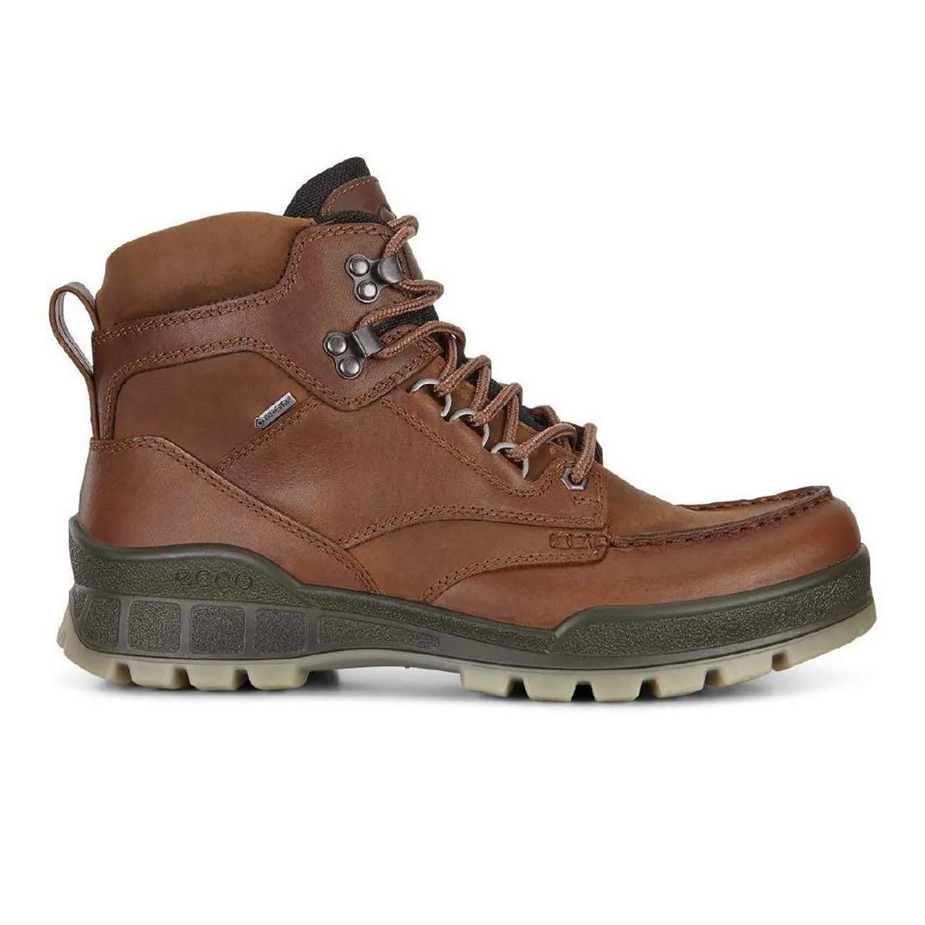 ECCO Hommes 831704 Track 25 Hi GORE-TEX Marron Cuir