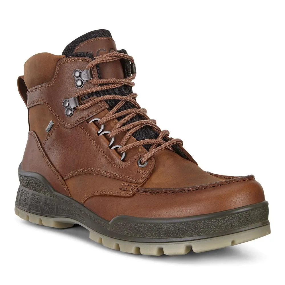 ECCO Hommes 831704 Track 25 Hi GORE-TEX Marron Cuir