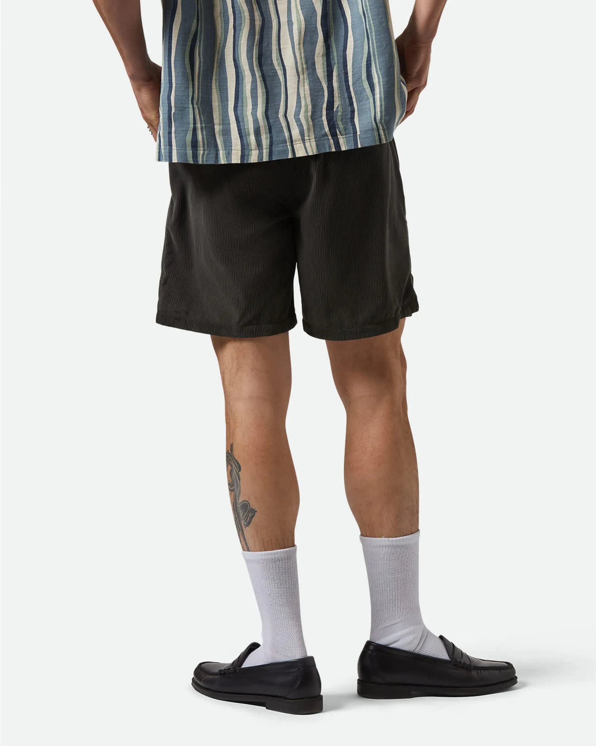Short en Cordonnés Everyday - Noir Lavé
