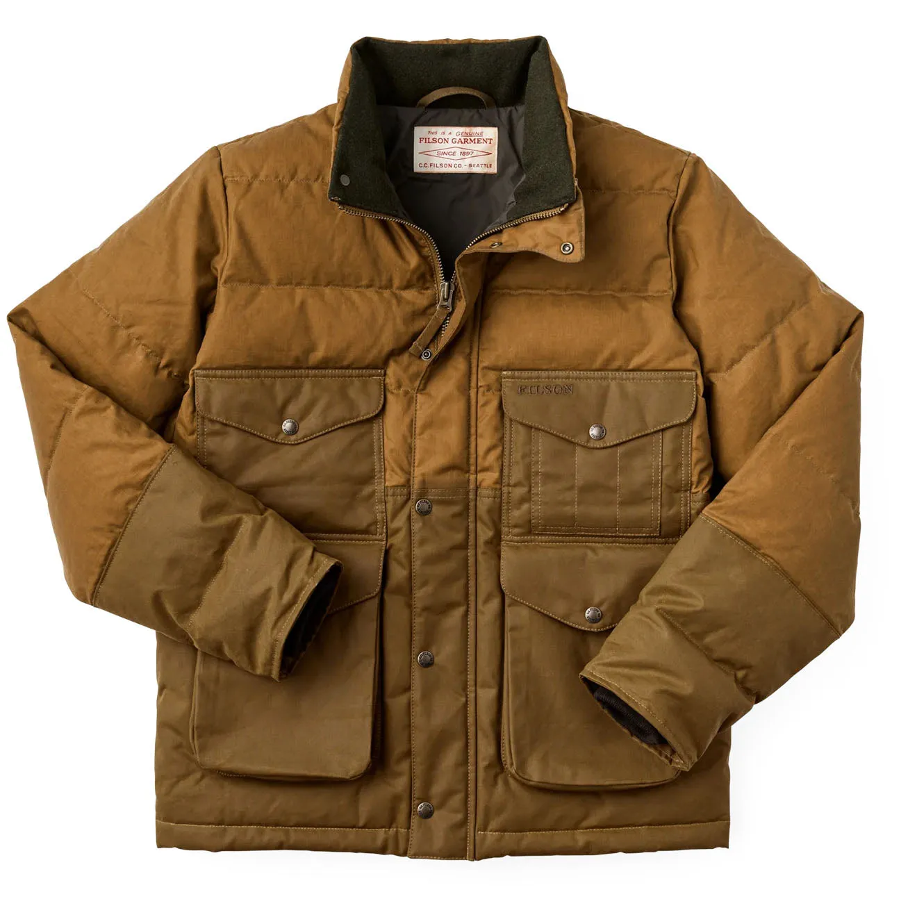 Filson Down Cruiser Brun Foncé