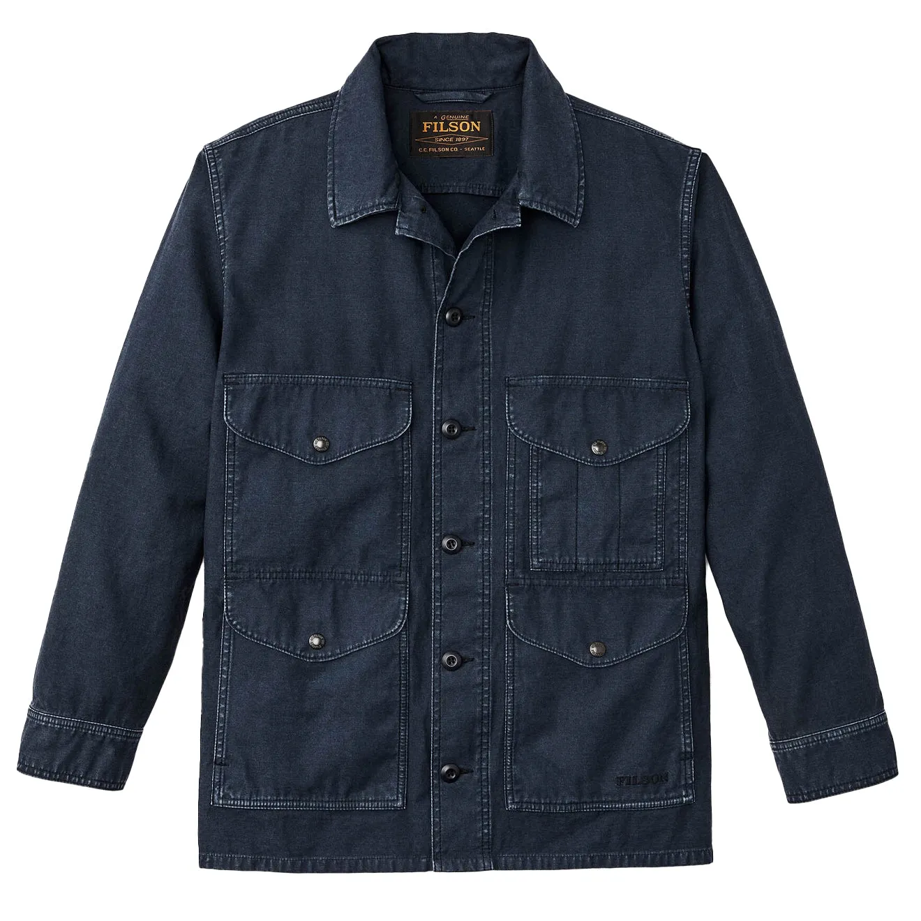 Filson Field Cruiser Sateen Inversé Bleu Moule