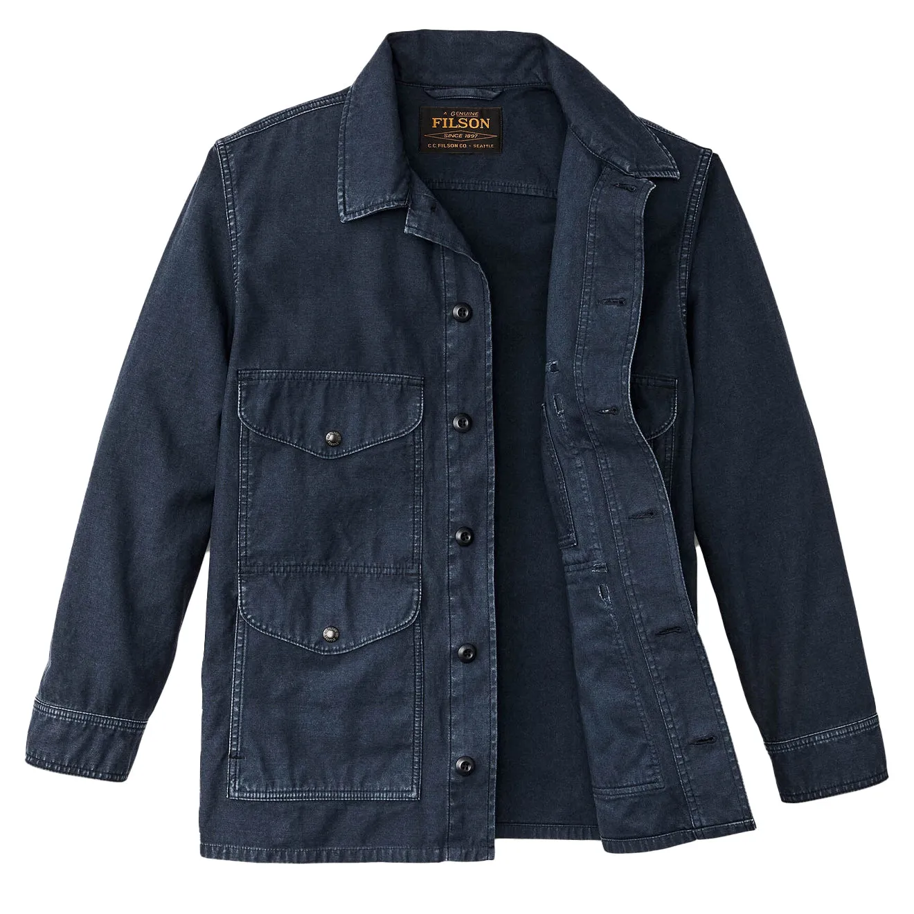 Filson Field Cruiser Sateen Inversé Bleu Moule