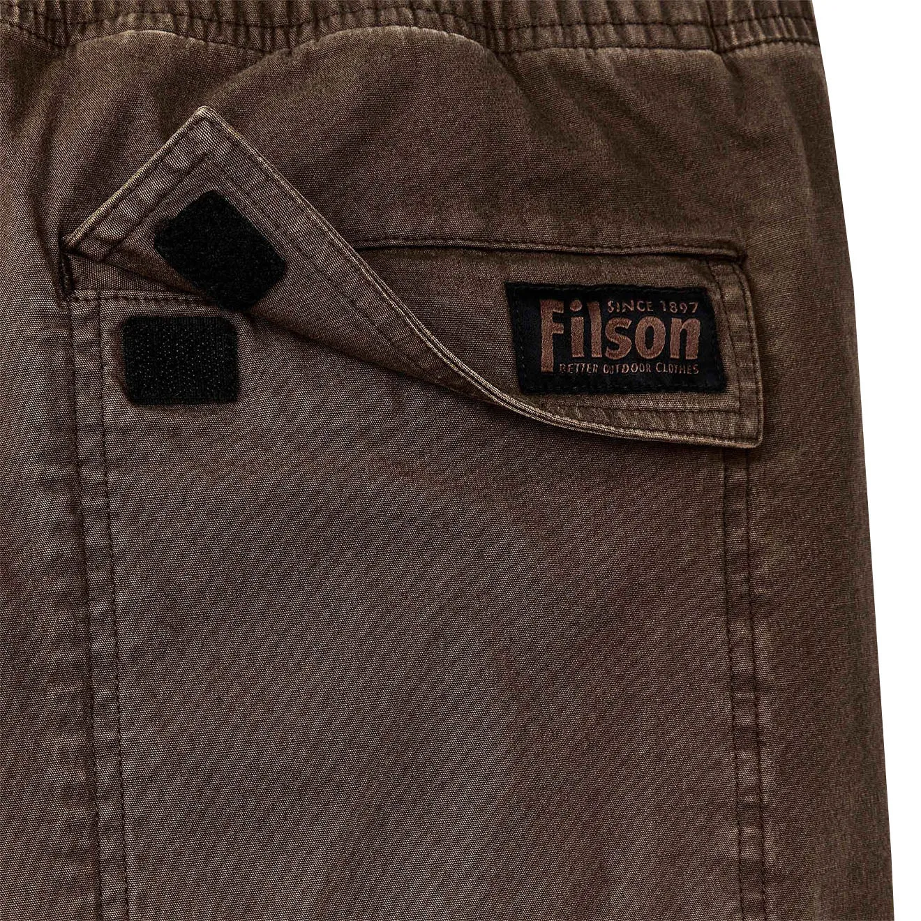 Filson Shorty Granite Mountain à enfiler Terre foncée