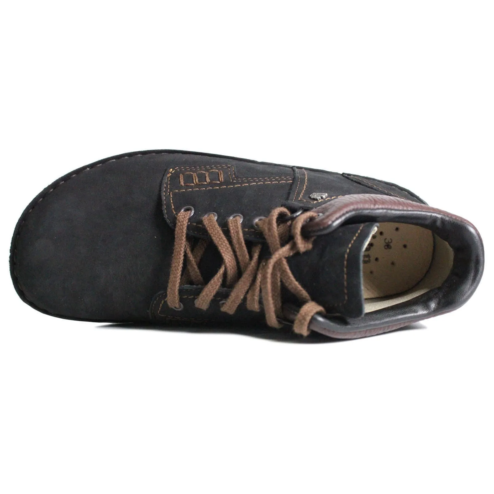 Bottes cheville unisexe Finn Comfort Linz en daim et cuir