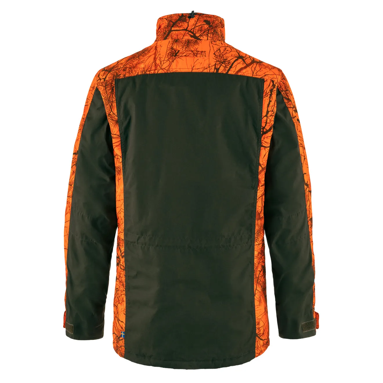 Veste matelassée Fjallraven Brenner Pro Orange Multi Camo / Forêt profonde