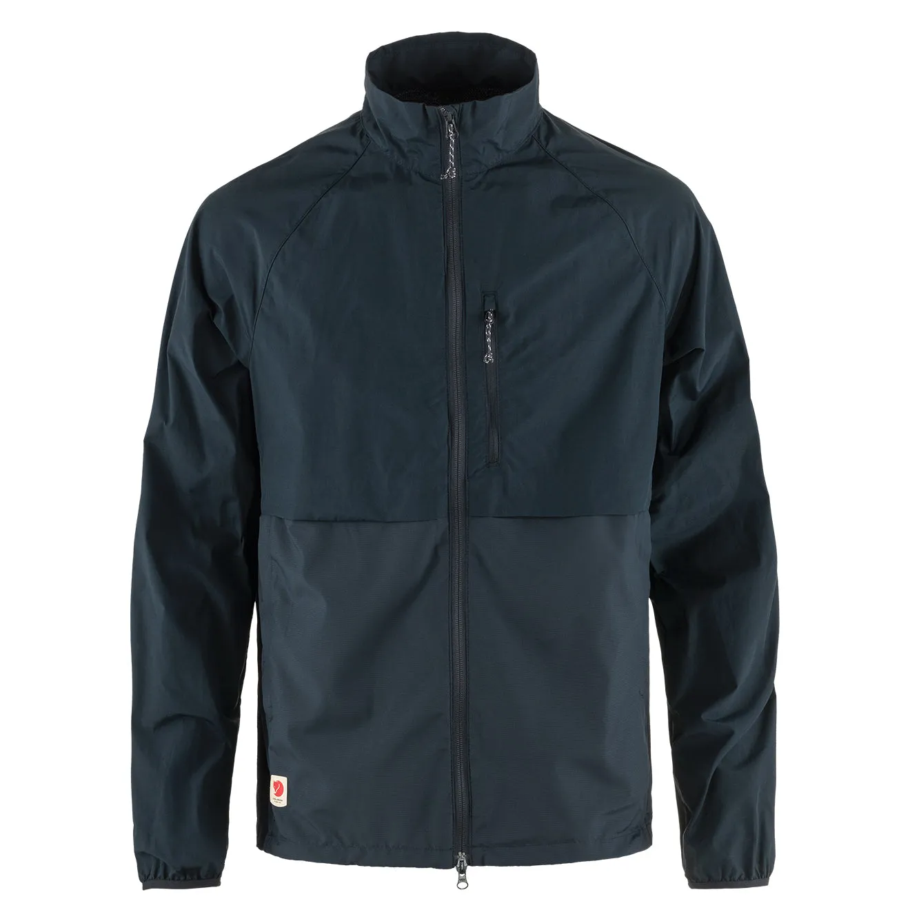 Veste coupe-vent hybride Fjallraven High Coast - Bleu marine foncé