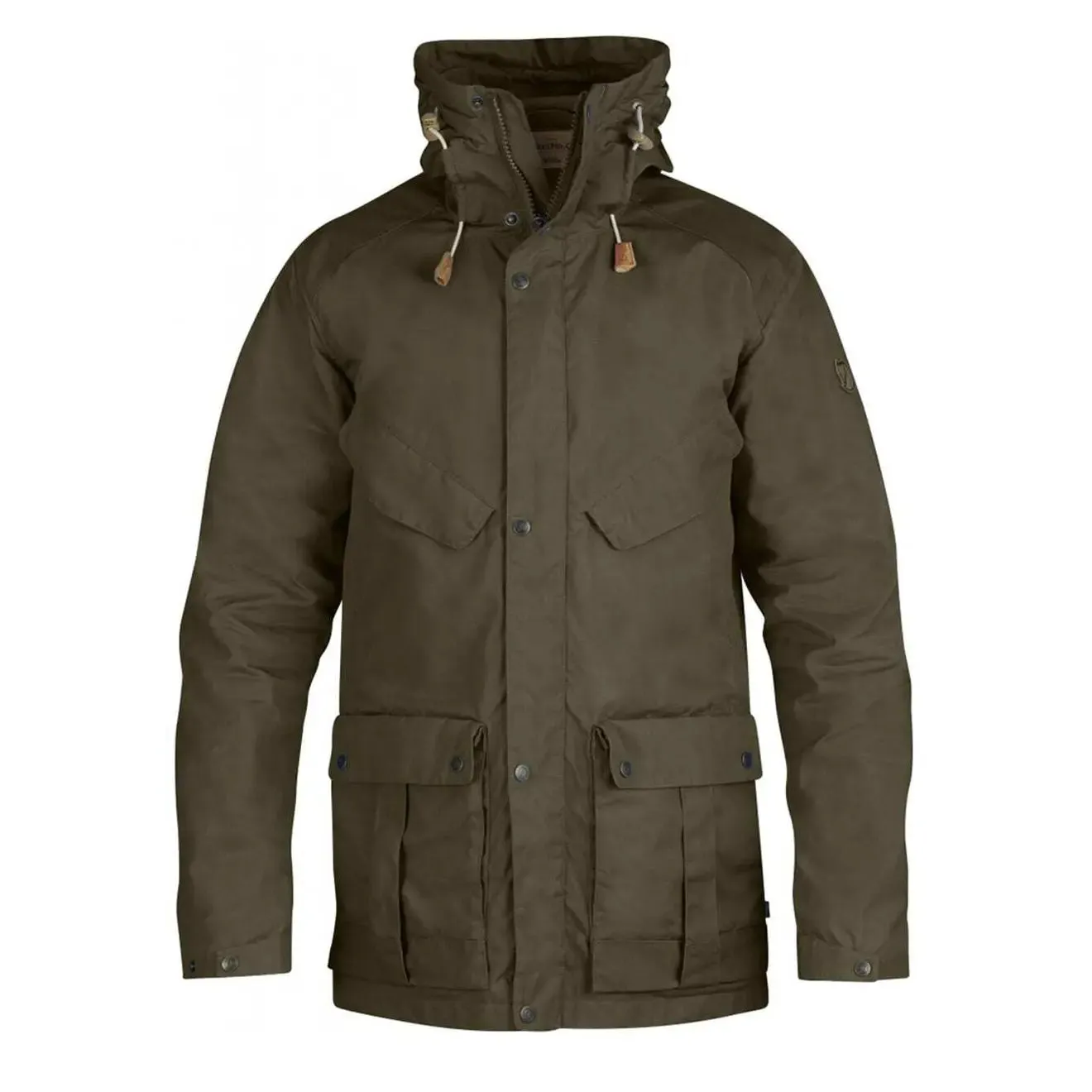 Veste Fjallraven No. 68 Vert olive foncé