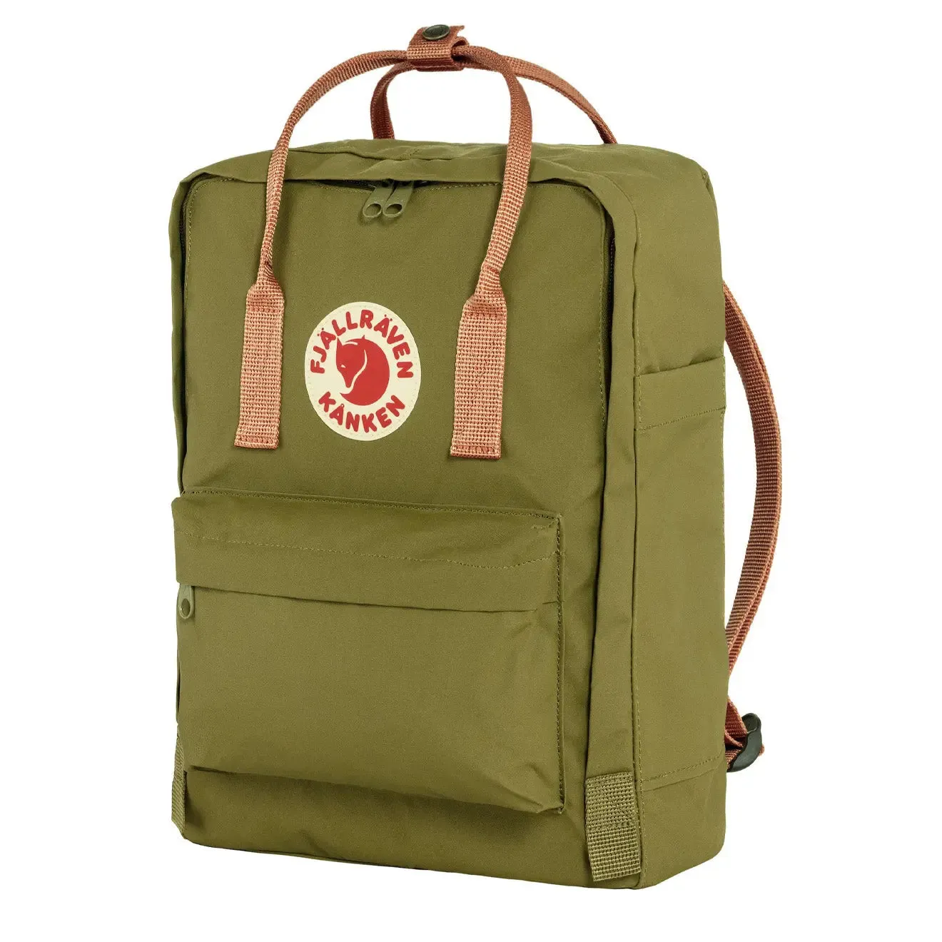 Sac à dos Fjallraven Kanken Classique Vert Feuillage / Sable Pêche Sacs Fjallraven Kanken