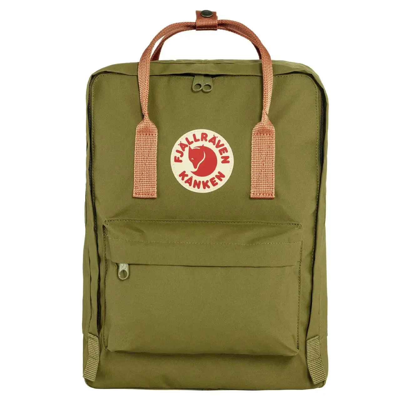 Sac à dos Fjallraven Kanken Classique Vert Feuillage / Sable Pêche Sacs Fjallraven Kanken