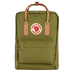 Fjallraven Kanken Classic Backpack Foliage Green / Peach Sand Bags Fjallraven Kanken Bags