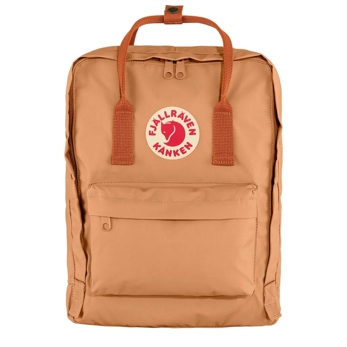 Sac à dos Fjallraven Kanken Classic Pêche Sable / Terre cuite Sacs Fjallraven Kanken