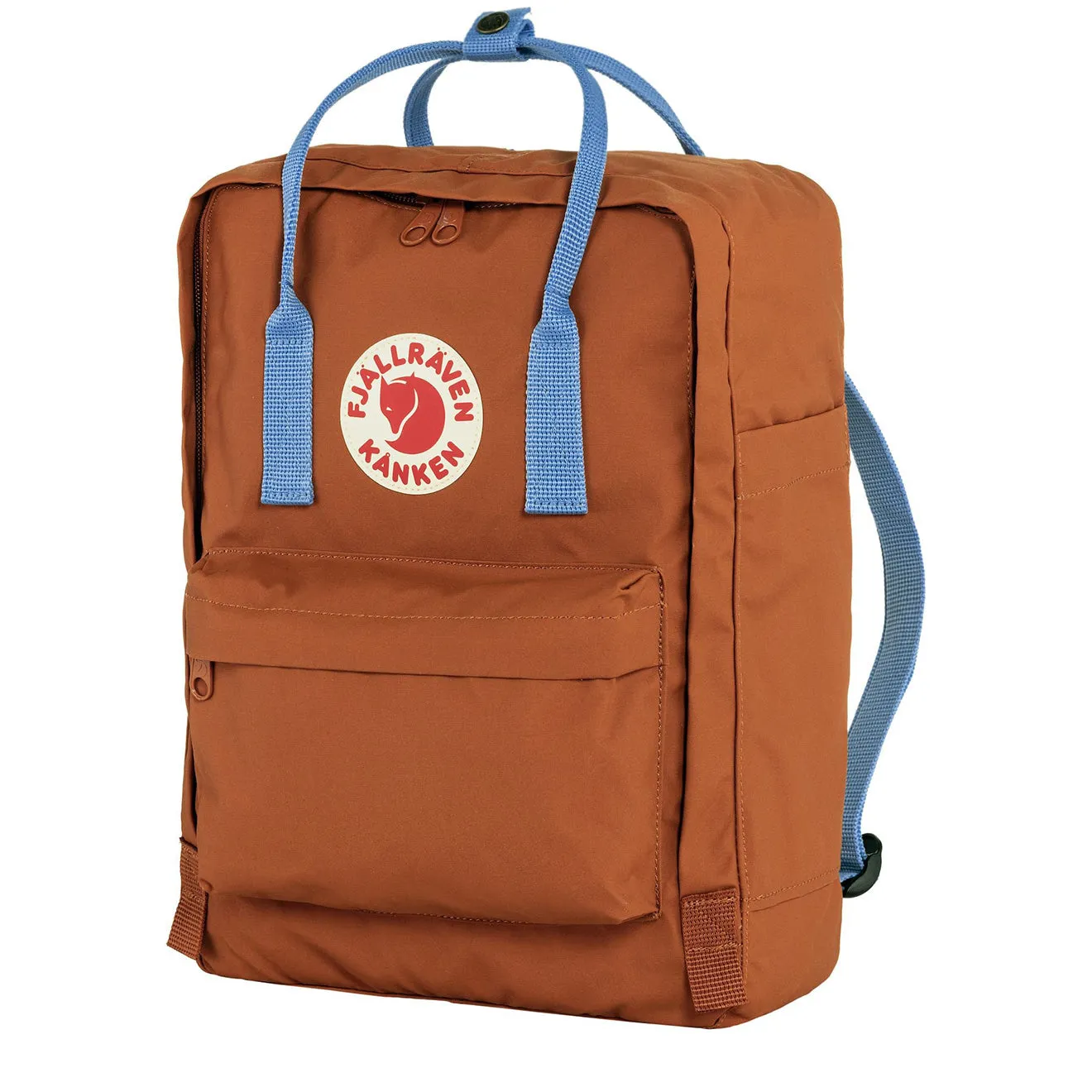 Sac à dos Fjallraven Kanken Classic Brun Terre cuite / Bleu outremer Sacs Fjällräven Kånken