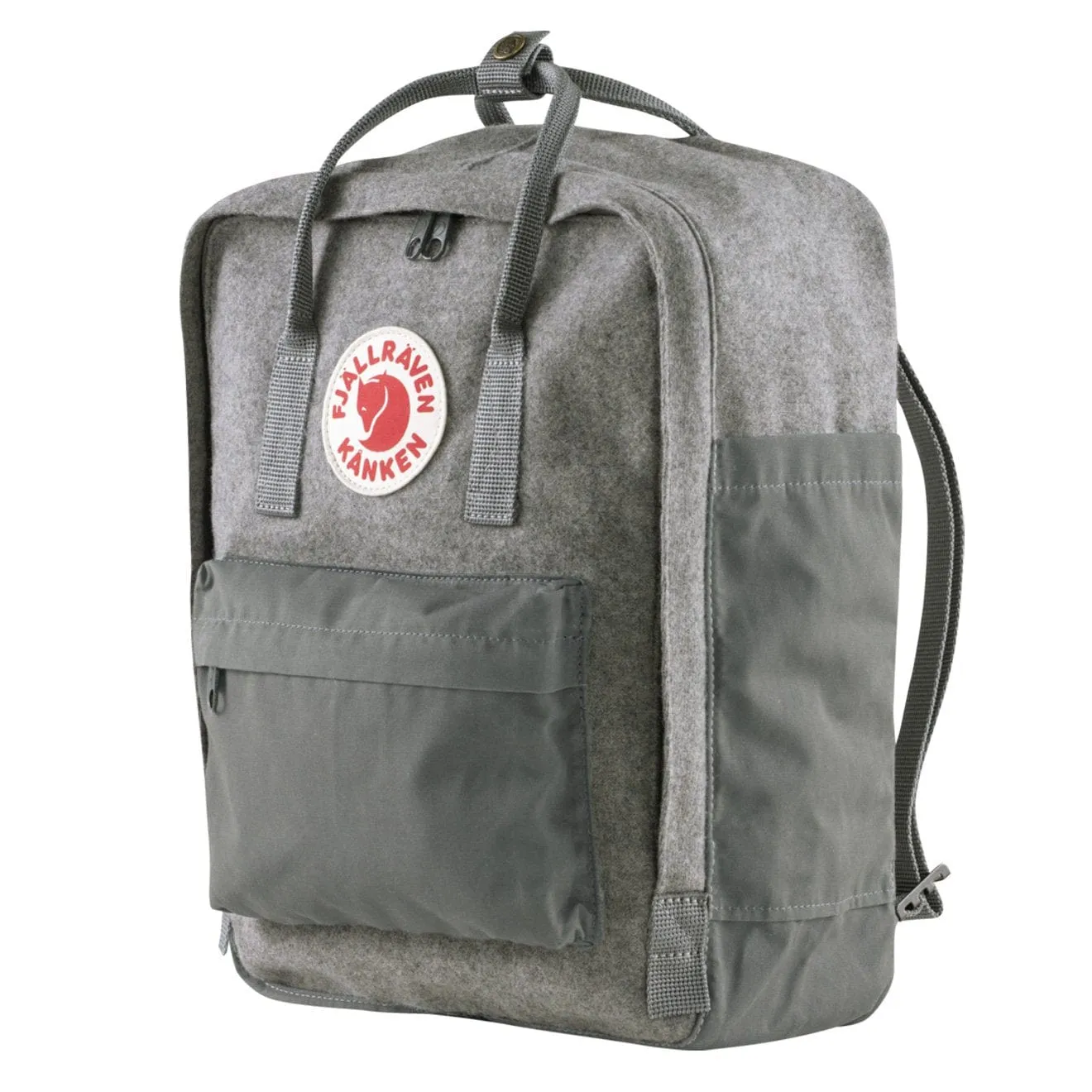 Sacs Fjallraven Kanken Re-Wool Granite Gris Sacs Fjallraven Kanken