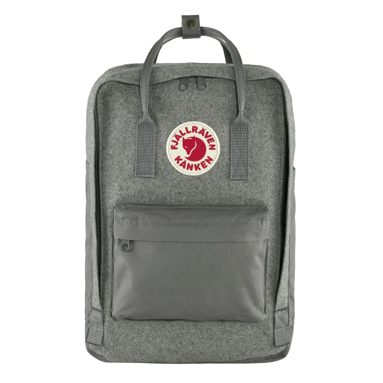 Fjallraven Kanken Re-Wool Ordinateur Portable 15 Sacs Granite Gris Fjallraven Kanken Sacs