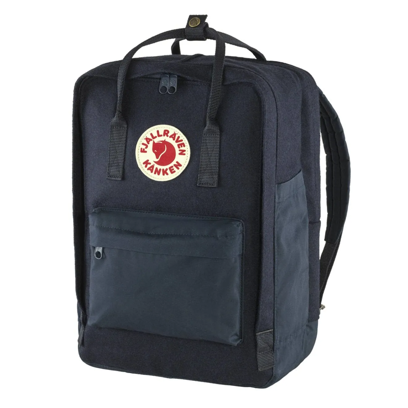 Fjallraven Kanken Re-Wool Sac à dos pour ordinateur portable 15 Night Sky Sacs Fjallraven Kanken