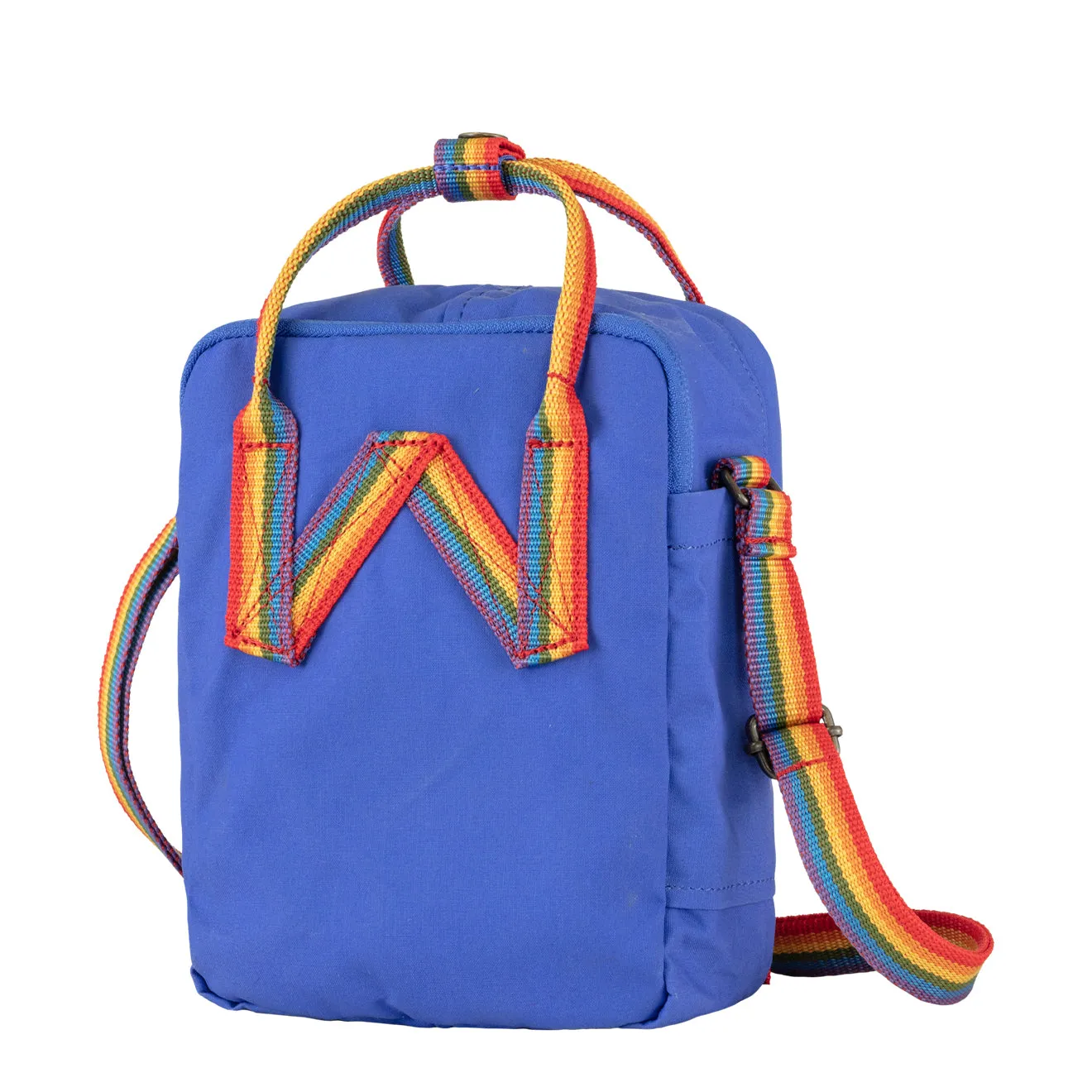 Fjallraven Kanken Bandoulière Bleu Cobalt / Arc-en-ciel Sacs Fjallraven Kanken