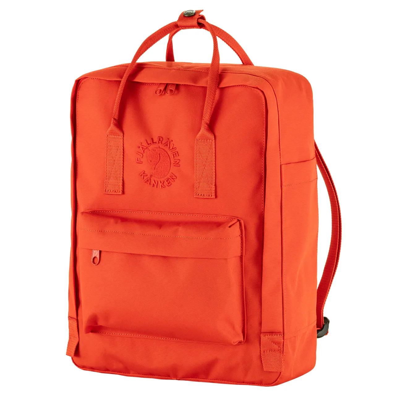 Sac à dos classique Fjallraven Re-Kanken en orange flamme Sacs Fjallraven Kanken