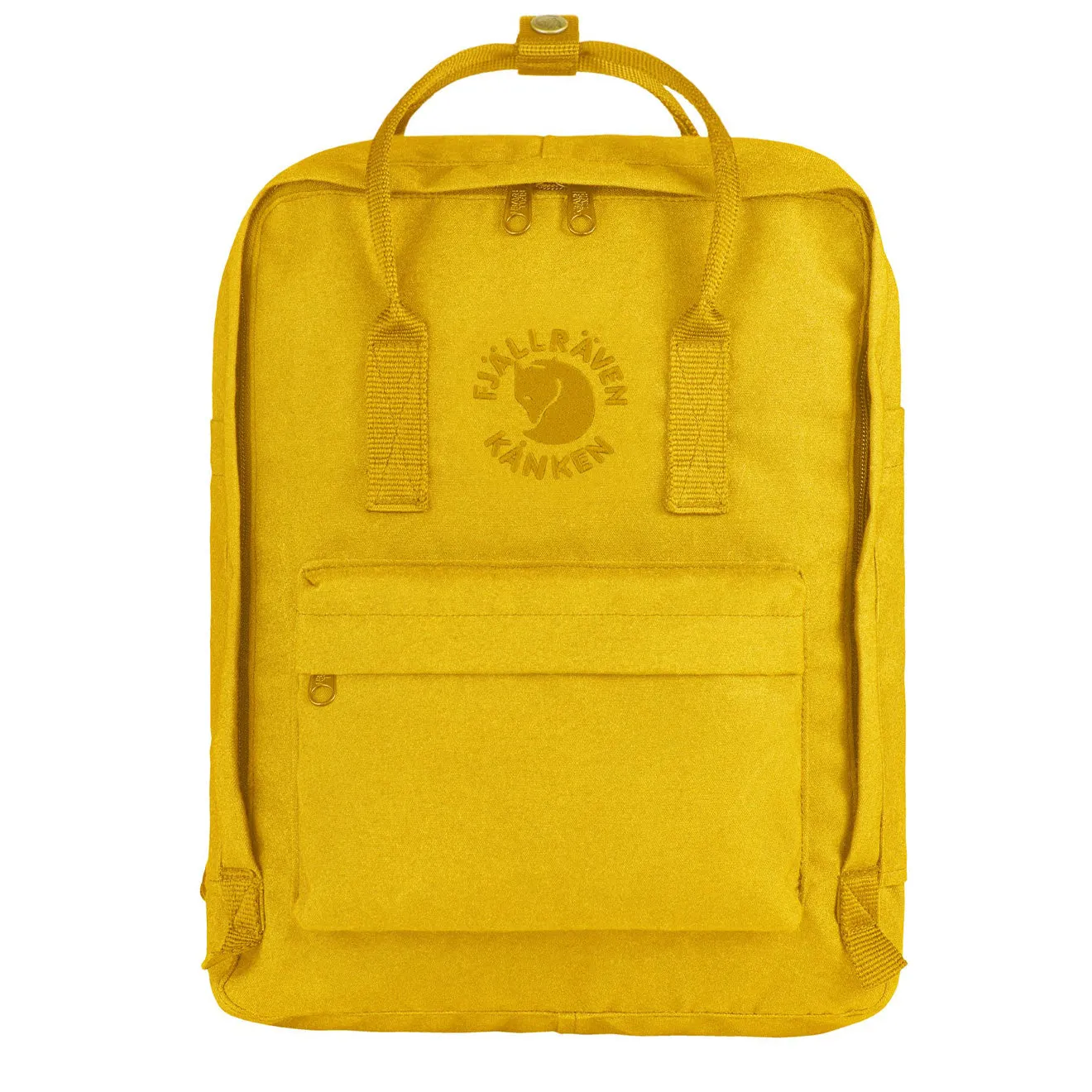 Sac à dos classique Fjallraven Re-Kanken Jaune tournesol Sacs Fjällräven Kånken