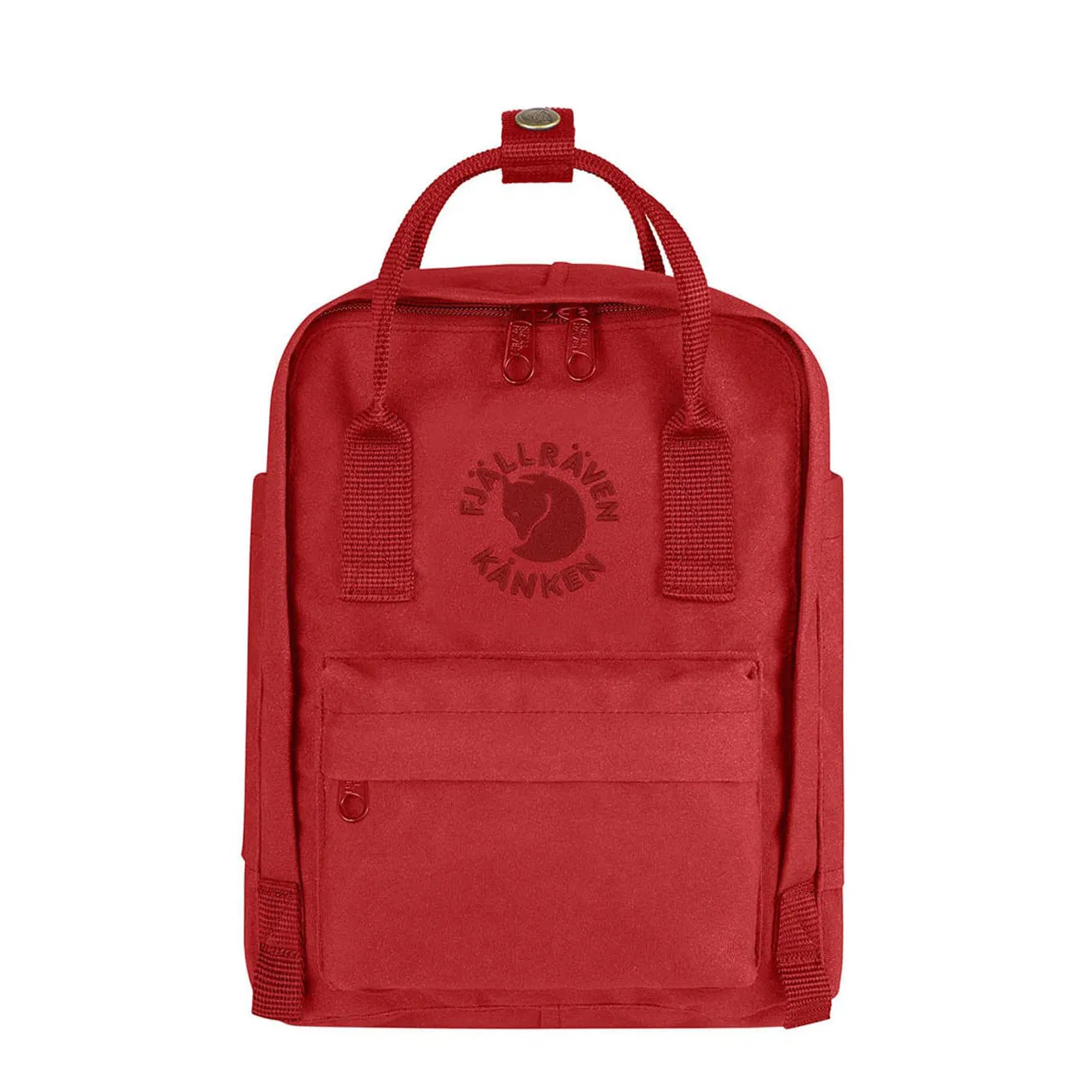 Sac à dos mini Re-Kanken rouge Fjällräven Kånken