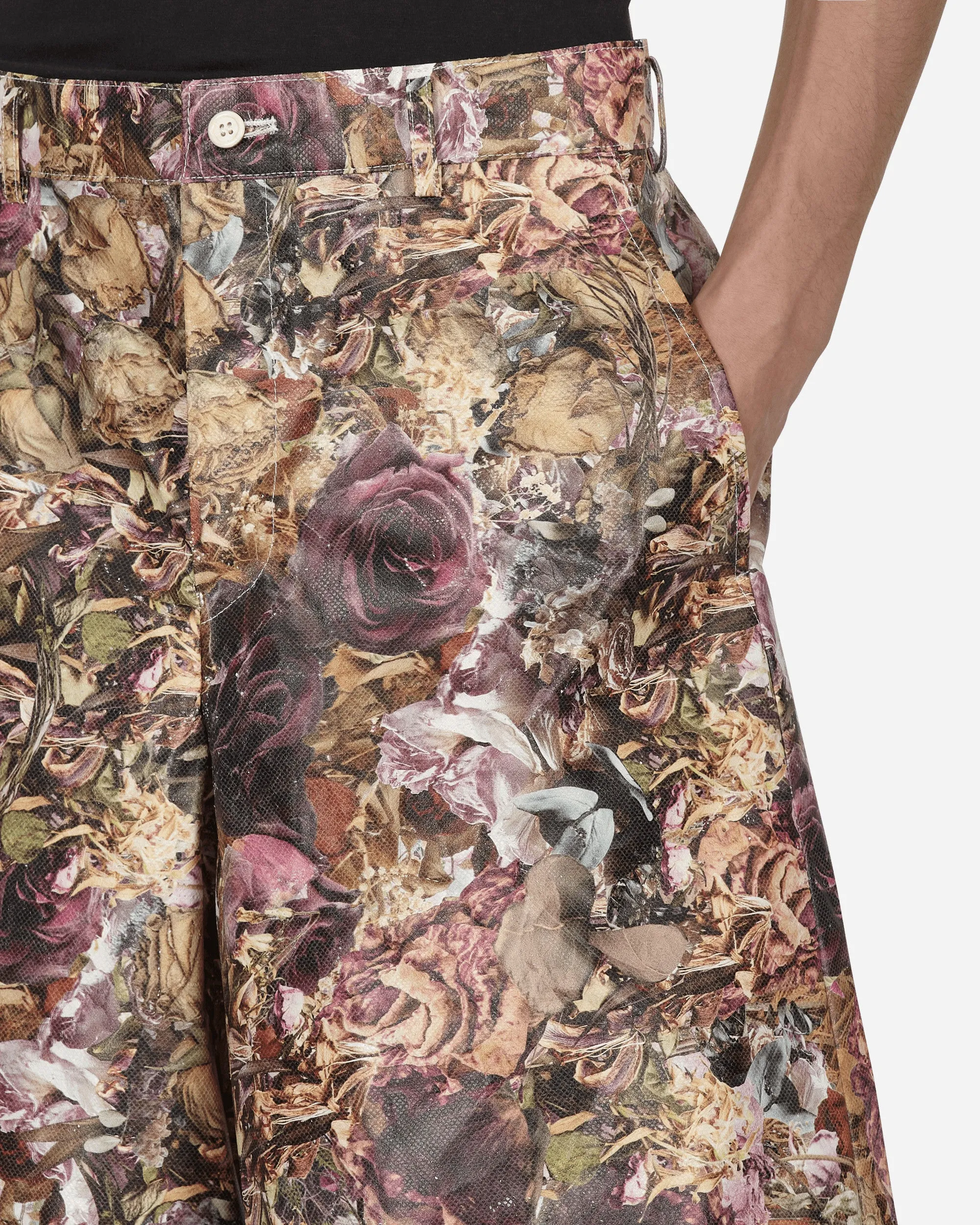 Short en fleurs multicolore