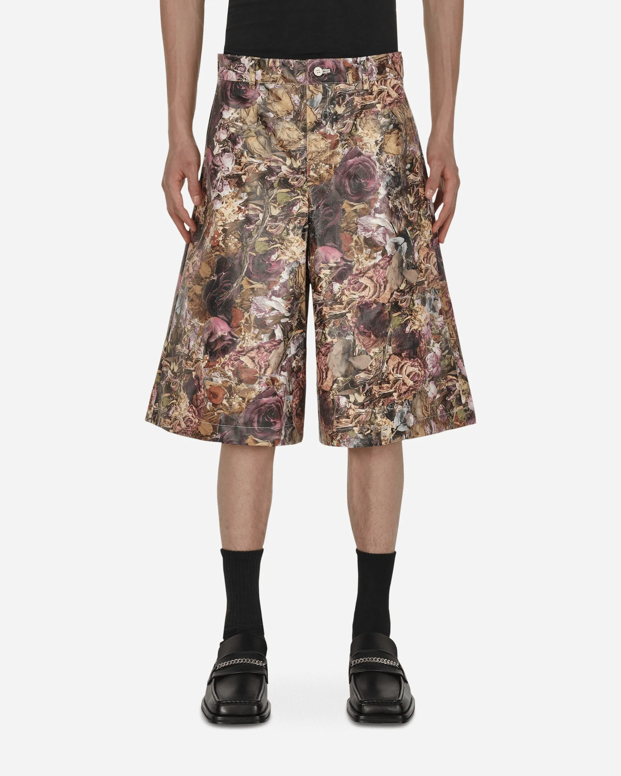 Short en fleurs multicolore