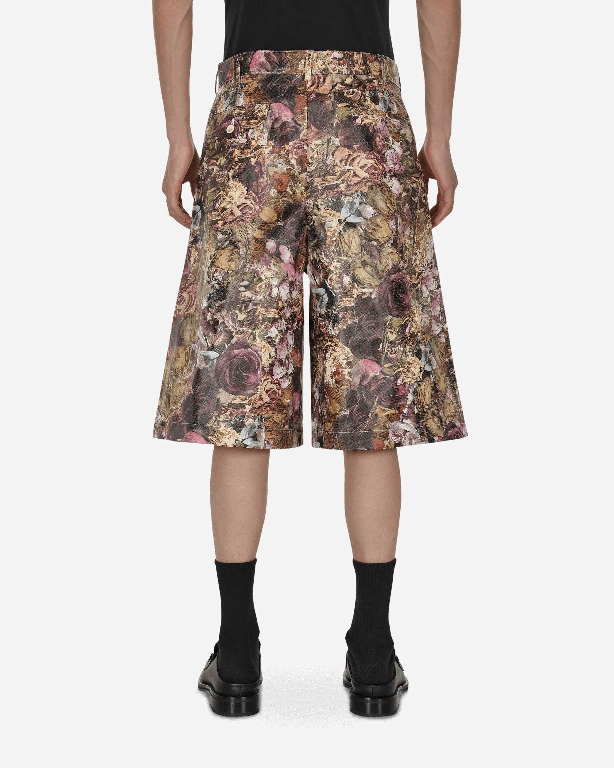 Short en fleurs multicolore