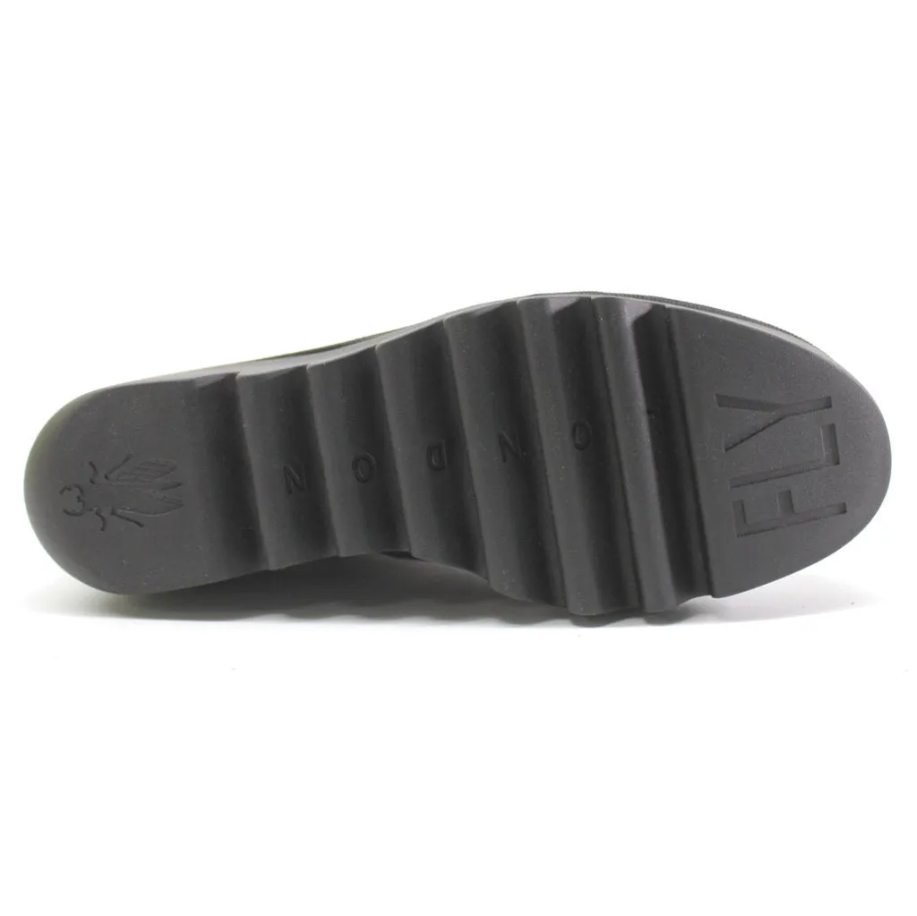 Fly London Biaz329Fly Bottines Femme à Talon Compensé en Cuir
