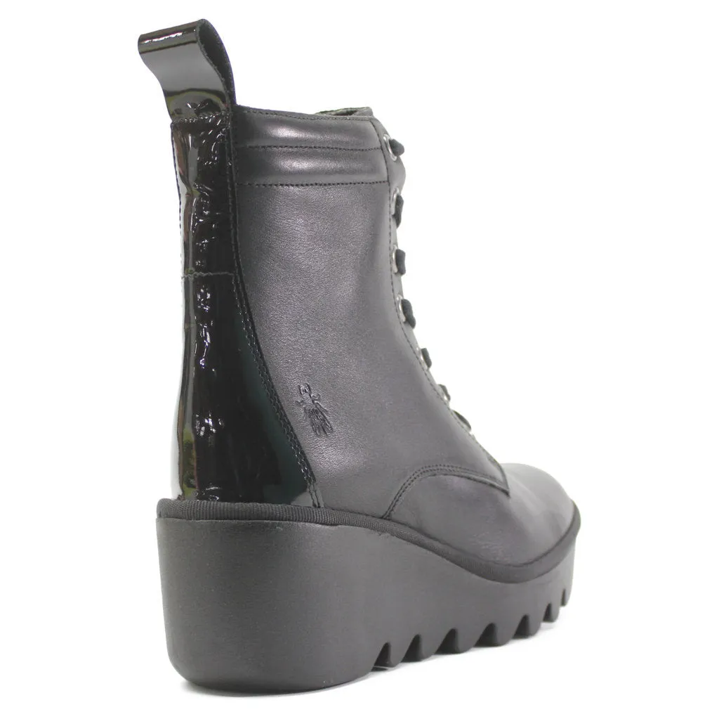 Fly London Biaz329Fly Bottines Femme à Talon Compensé en Cuir