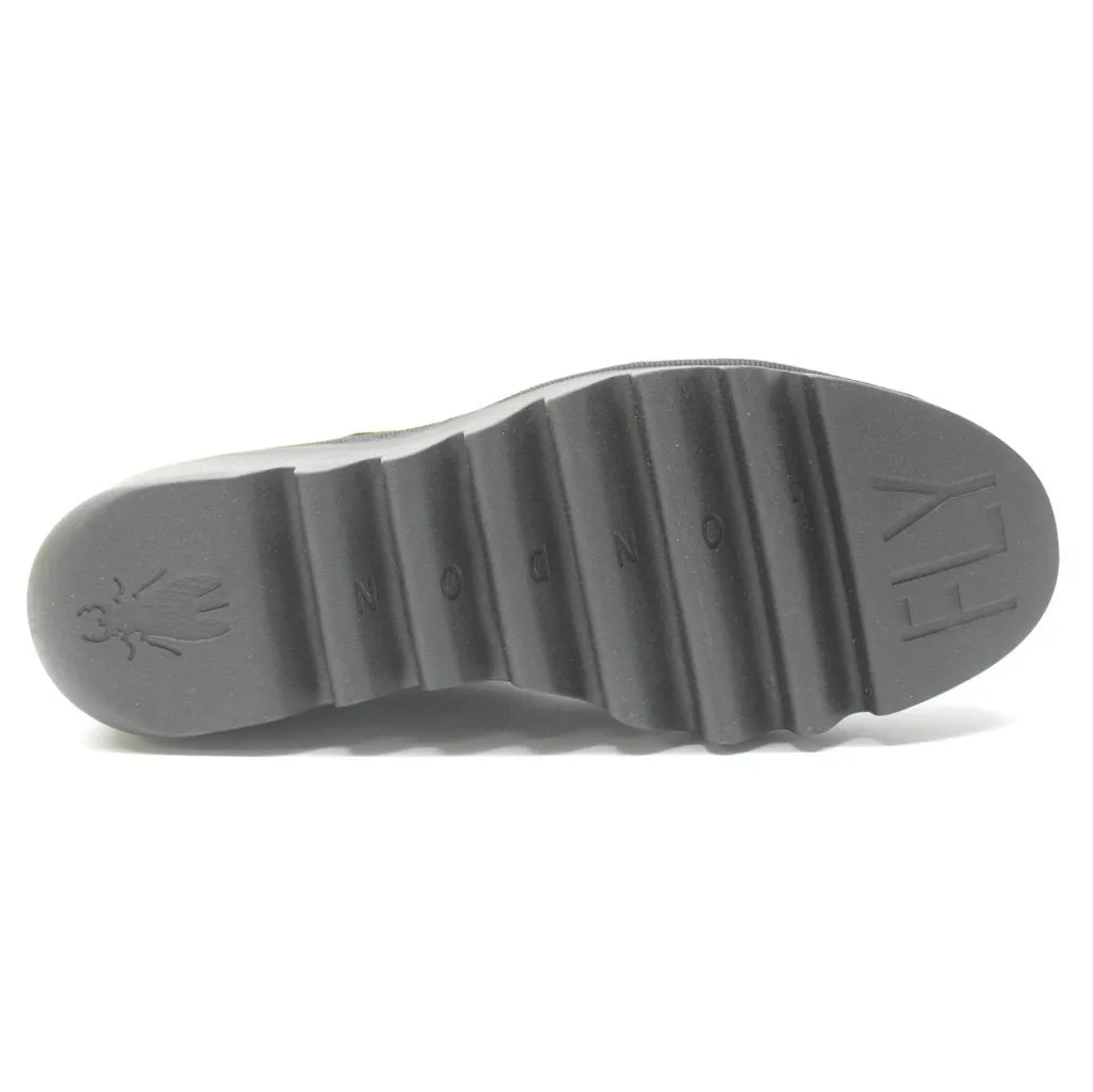 Fly London Biaz329Fly Bottines Femme à Talon Compensé en Cuir