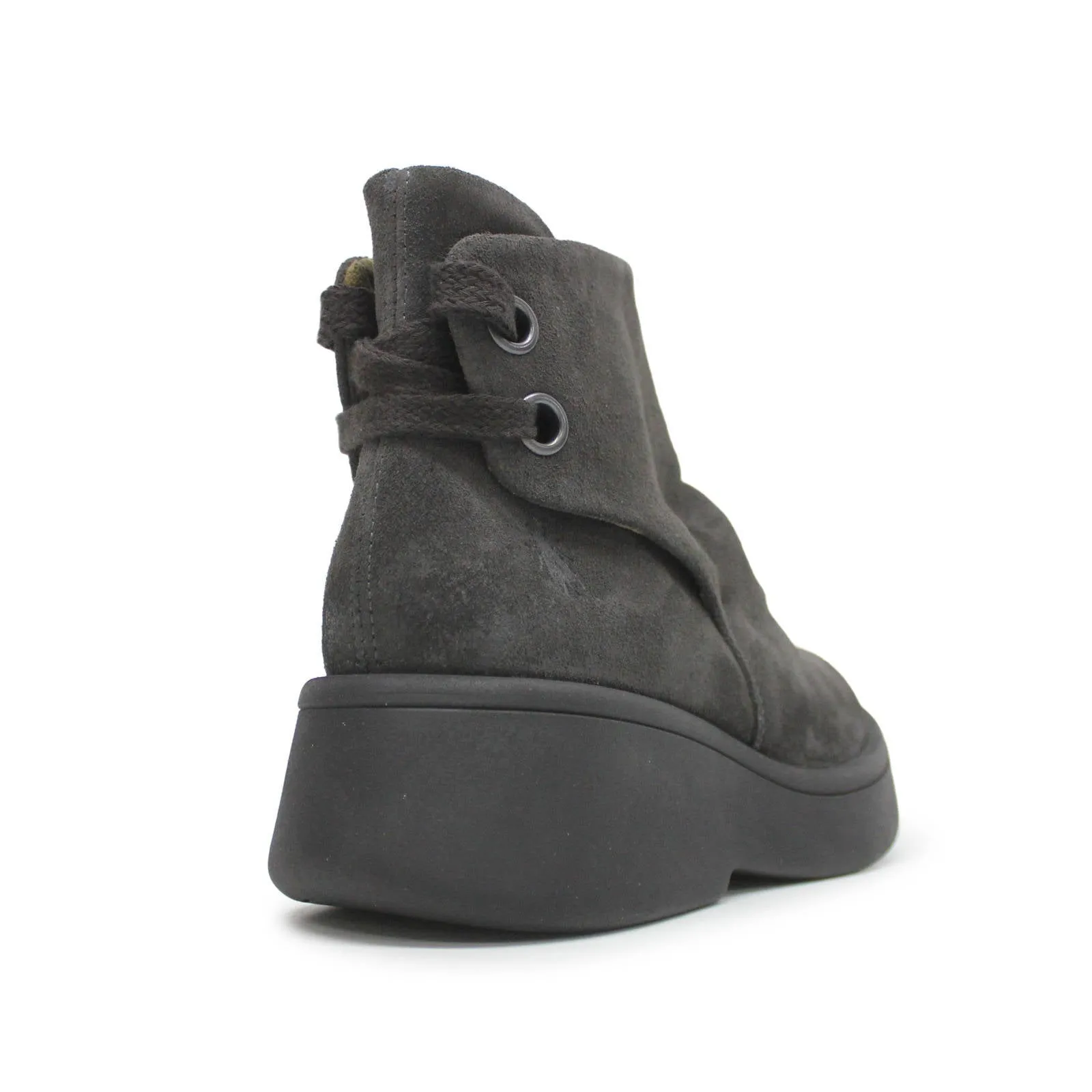 Bottes cheville femme Fly London MEBS189FLY en suédine huilée