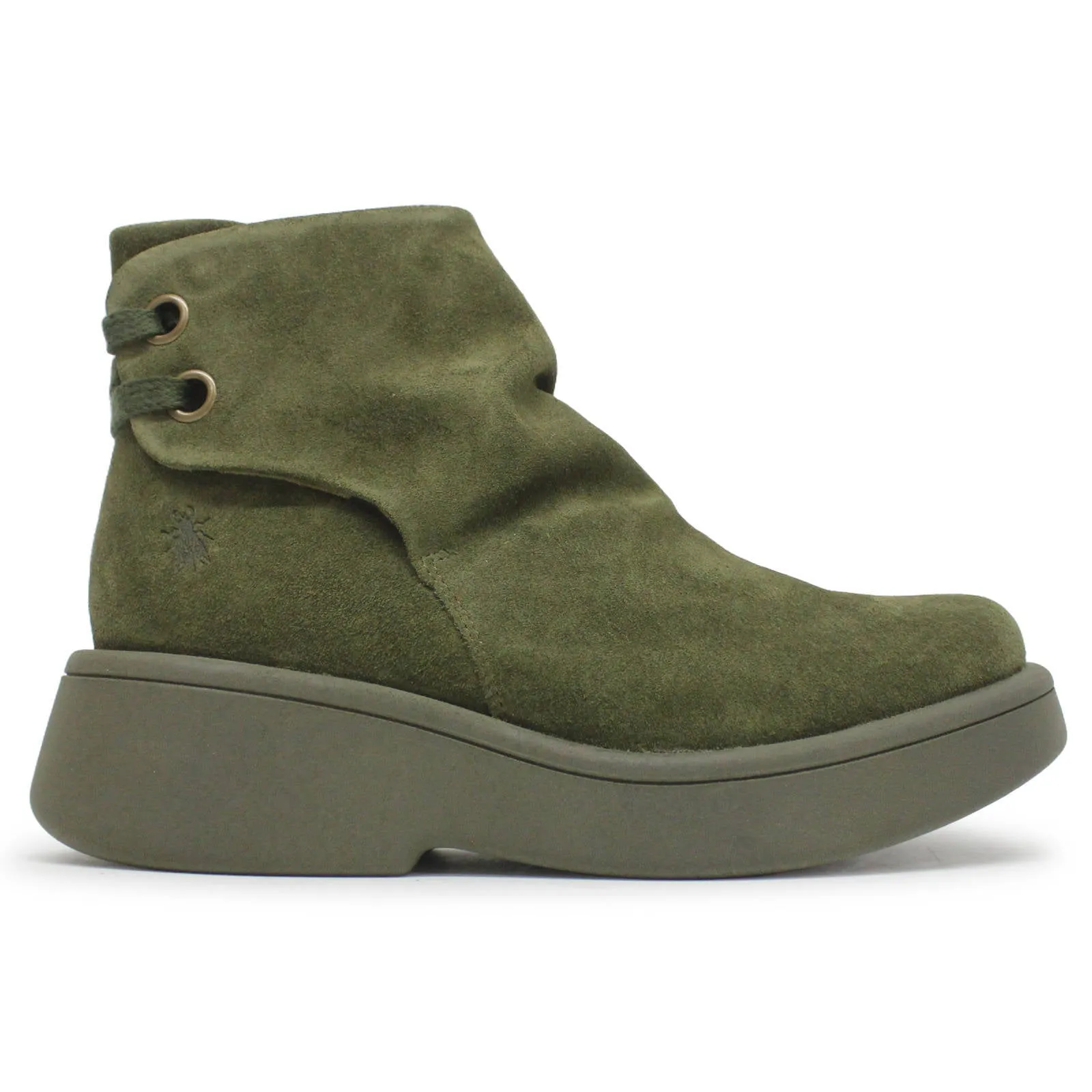 Bottes cheville femme Fly London MEBS189FLY en suédine huilée