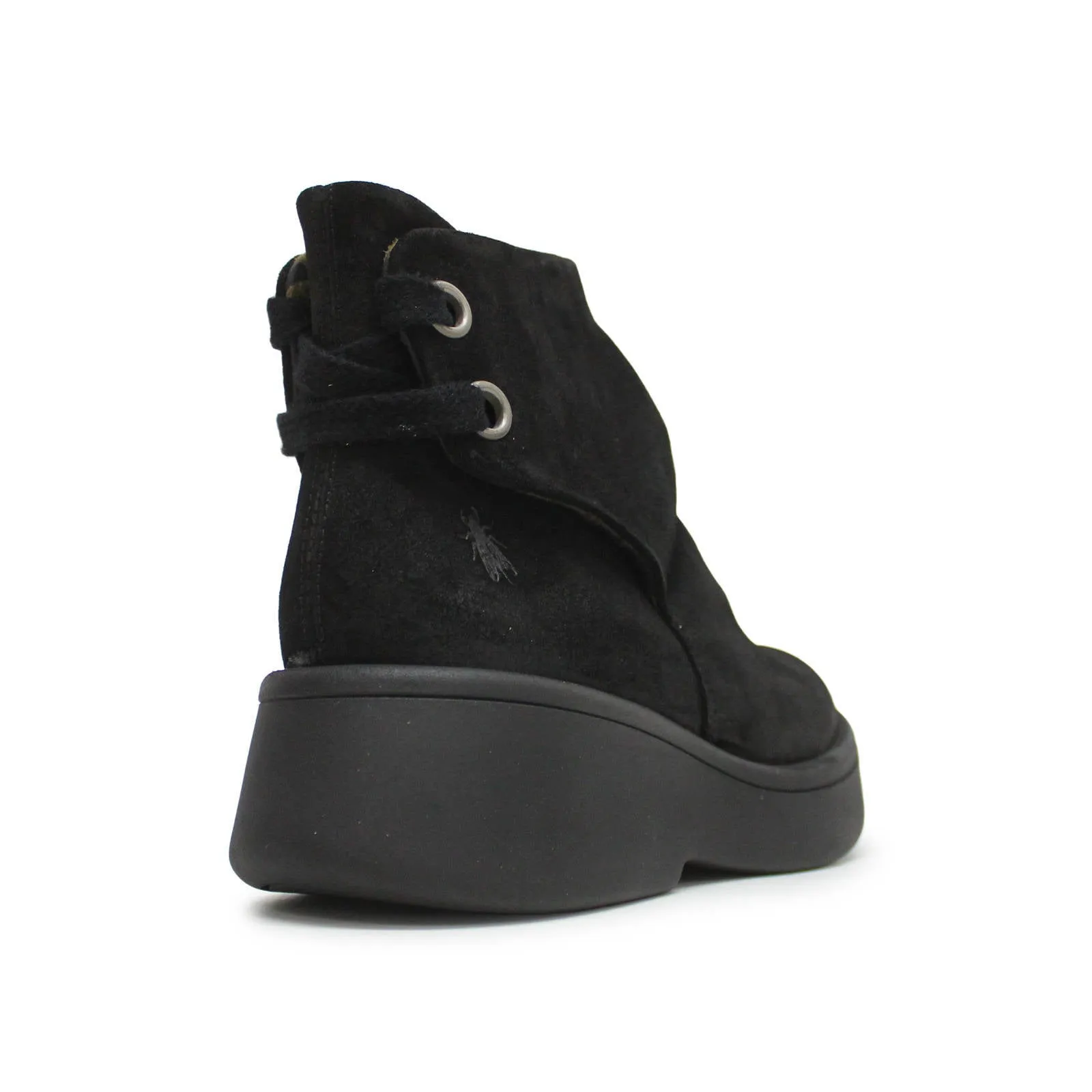 Bottes cheville femme Fly London MEBS189FLY en suédine huilée