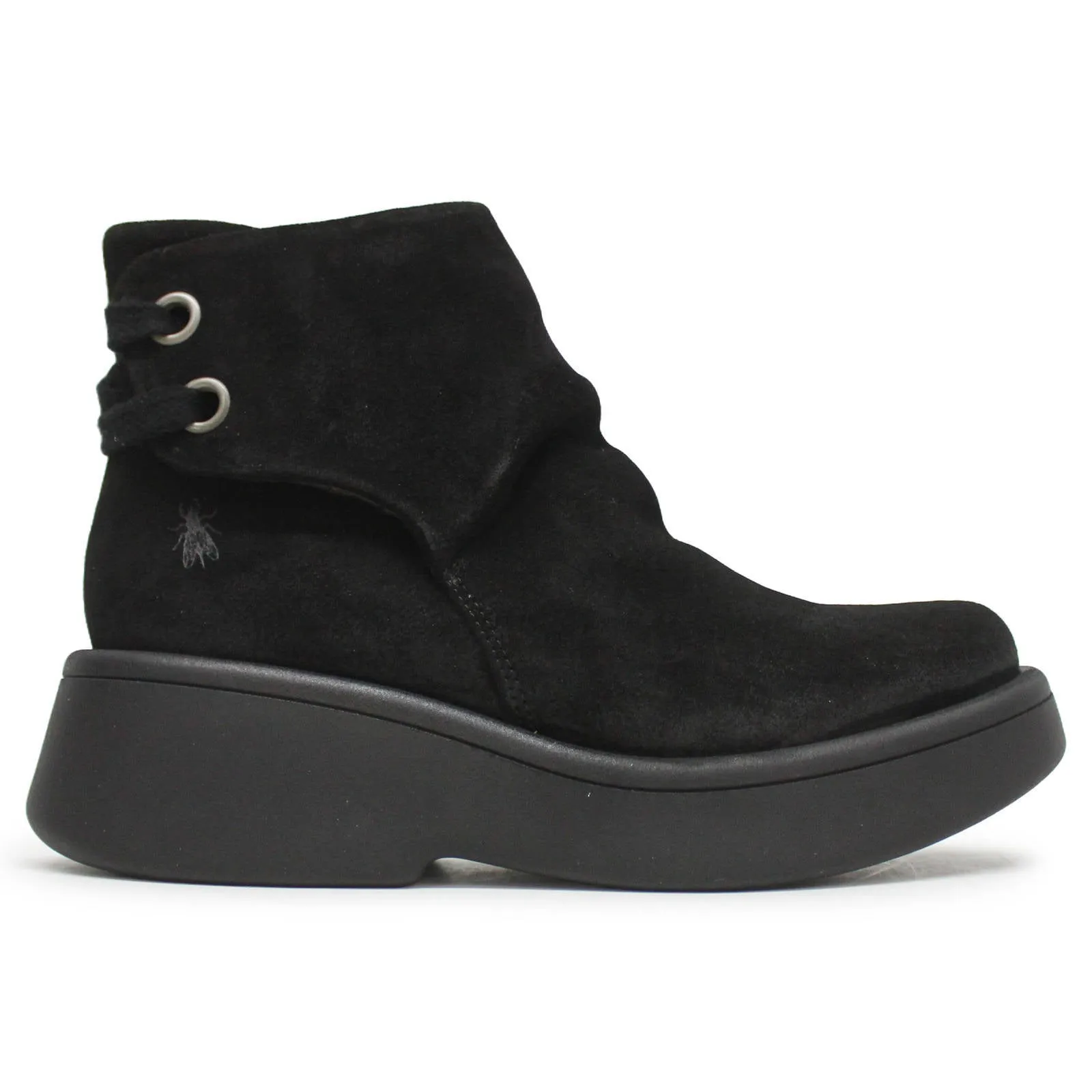 Bottes cheville femme Fly London MEBS189FLY en suédine huilée