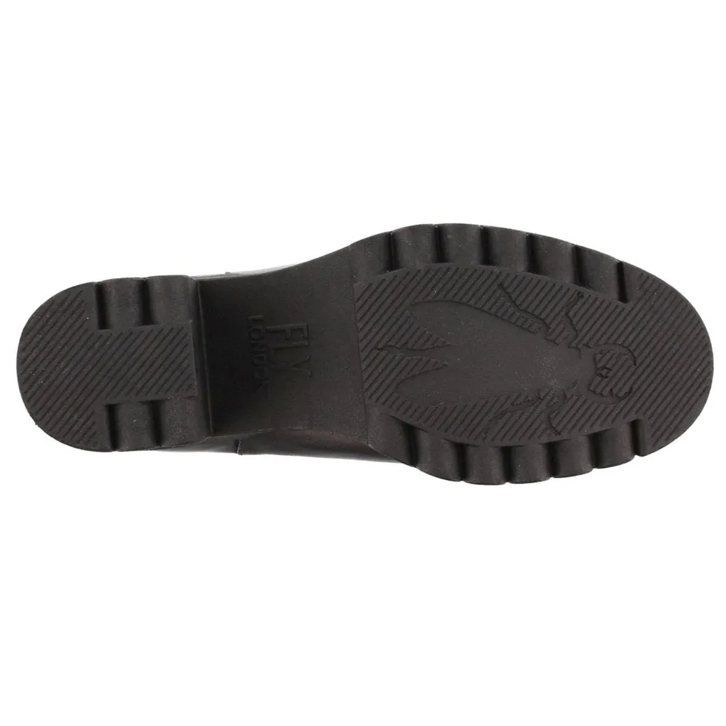 Fly London Tope520Fly Bottines Chelsea à talon bloc en cuir pour femme