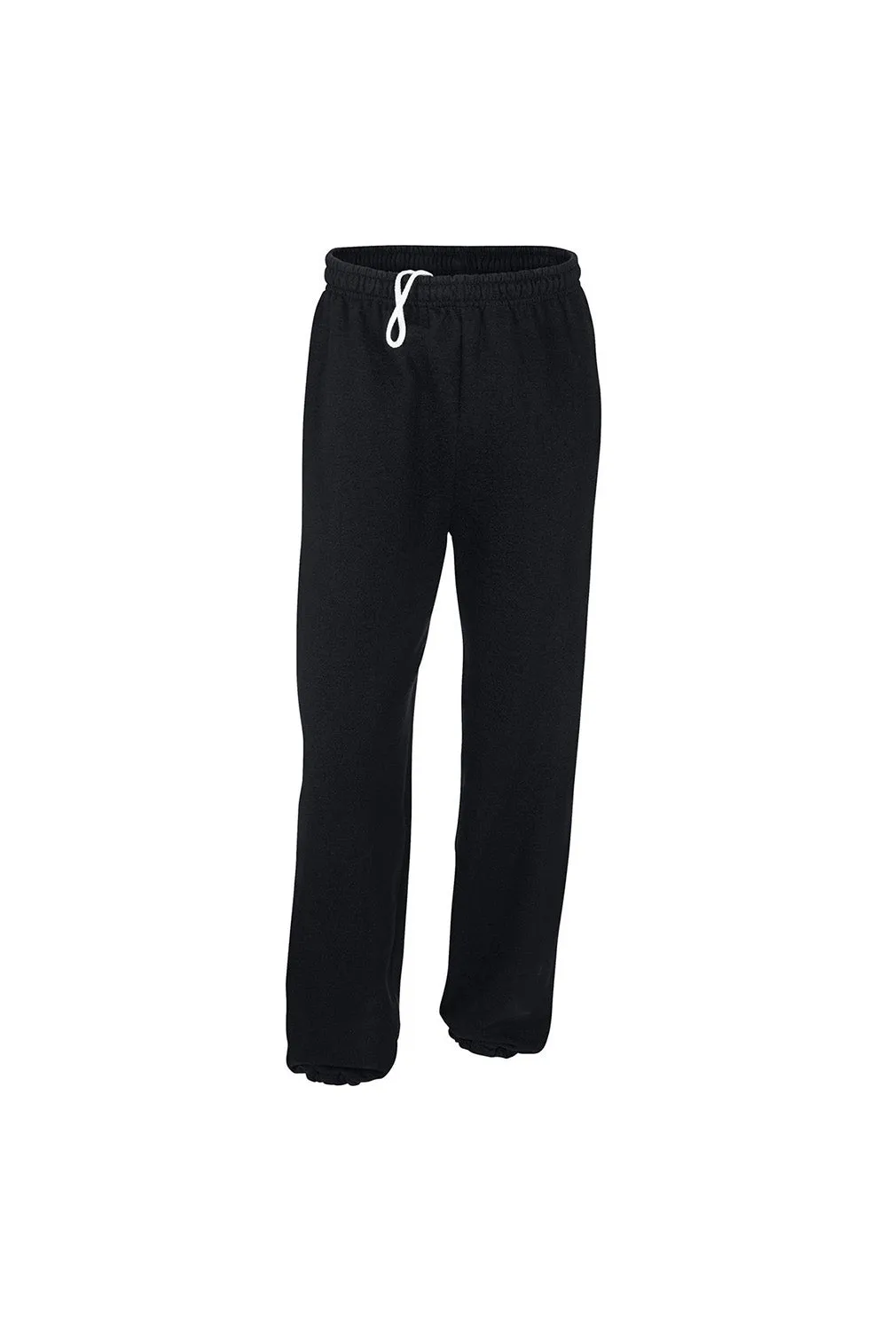 Pantalon de survêtement pour hommes Gildan en mélange lourd - Noir
