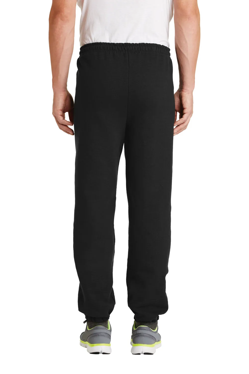 Pantalon de survêtement pour hommes Gildan en mélange lourd - Noir