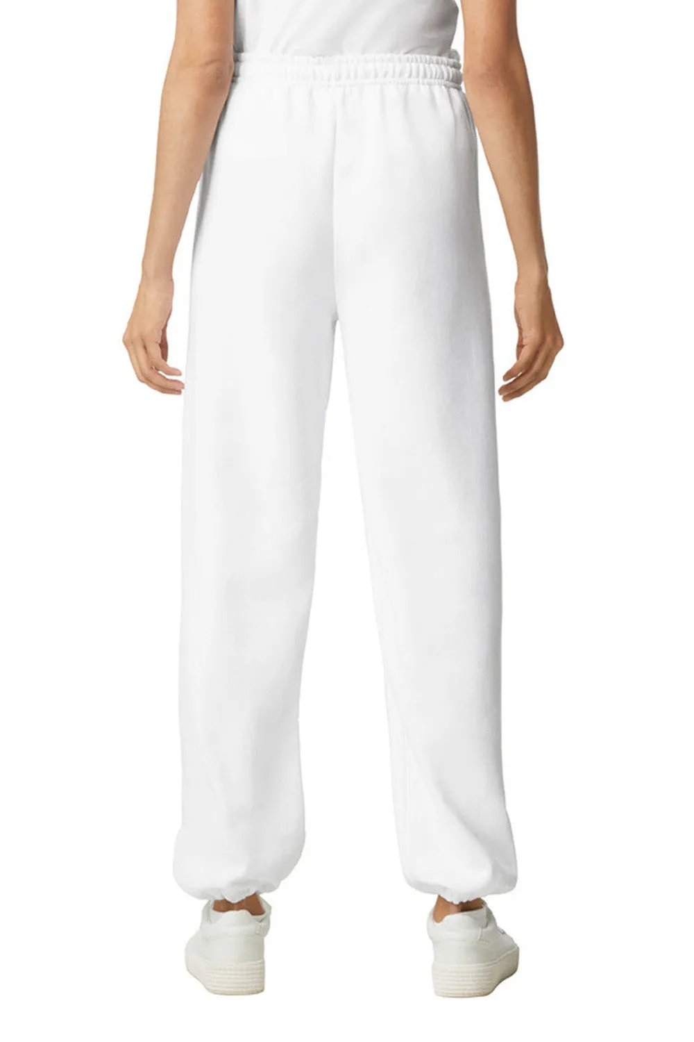 Pantalon de survêtement pour hommes Gildan en mélange lourd - Blanc