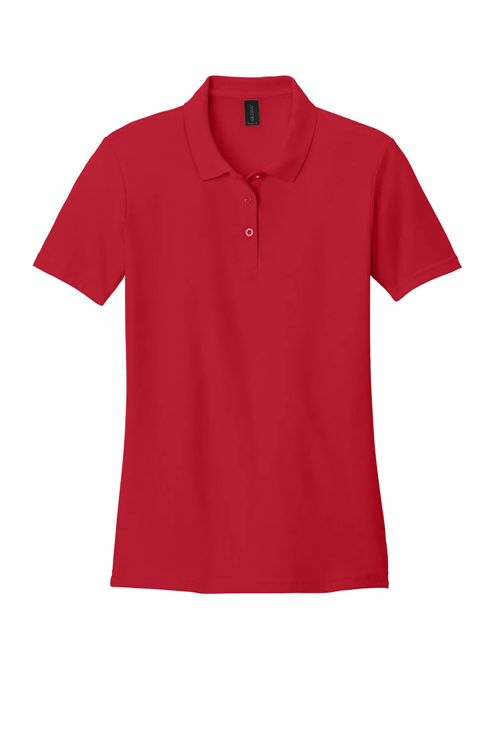 Polo à manches courtes en piqué Softstyle pour femmes Gildan - Rouge