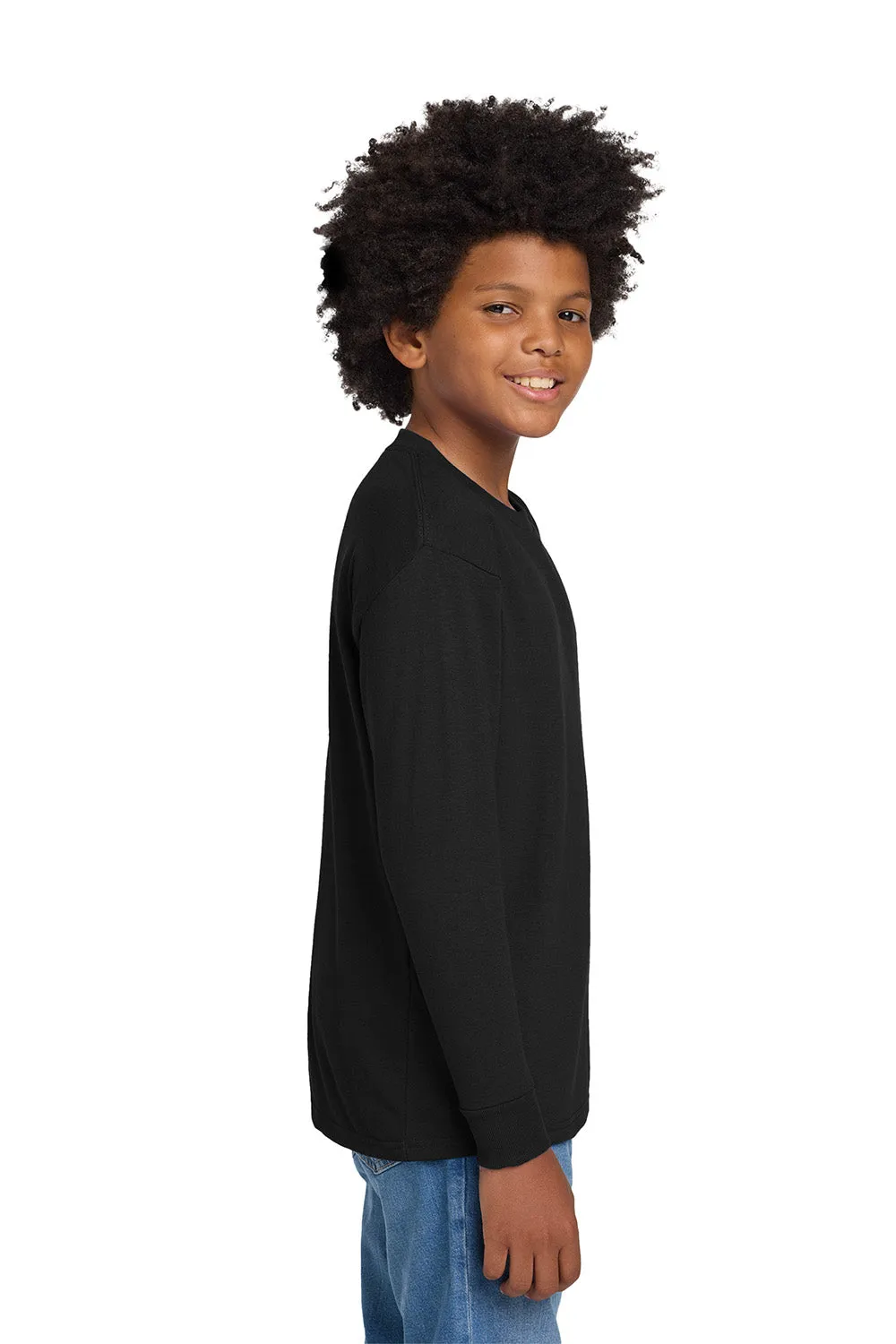 T-shirt à manches longues pour jeunes Gildan - Noir