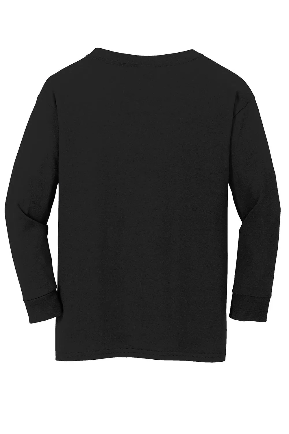 T-shirt à manches longues pour jeunes Gildan - Noir