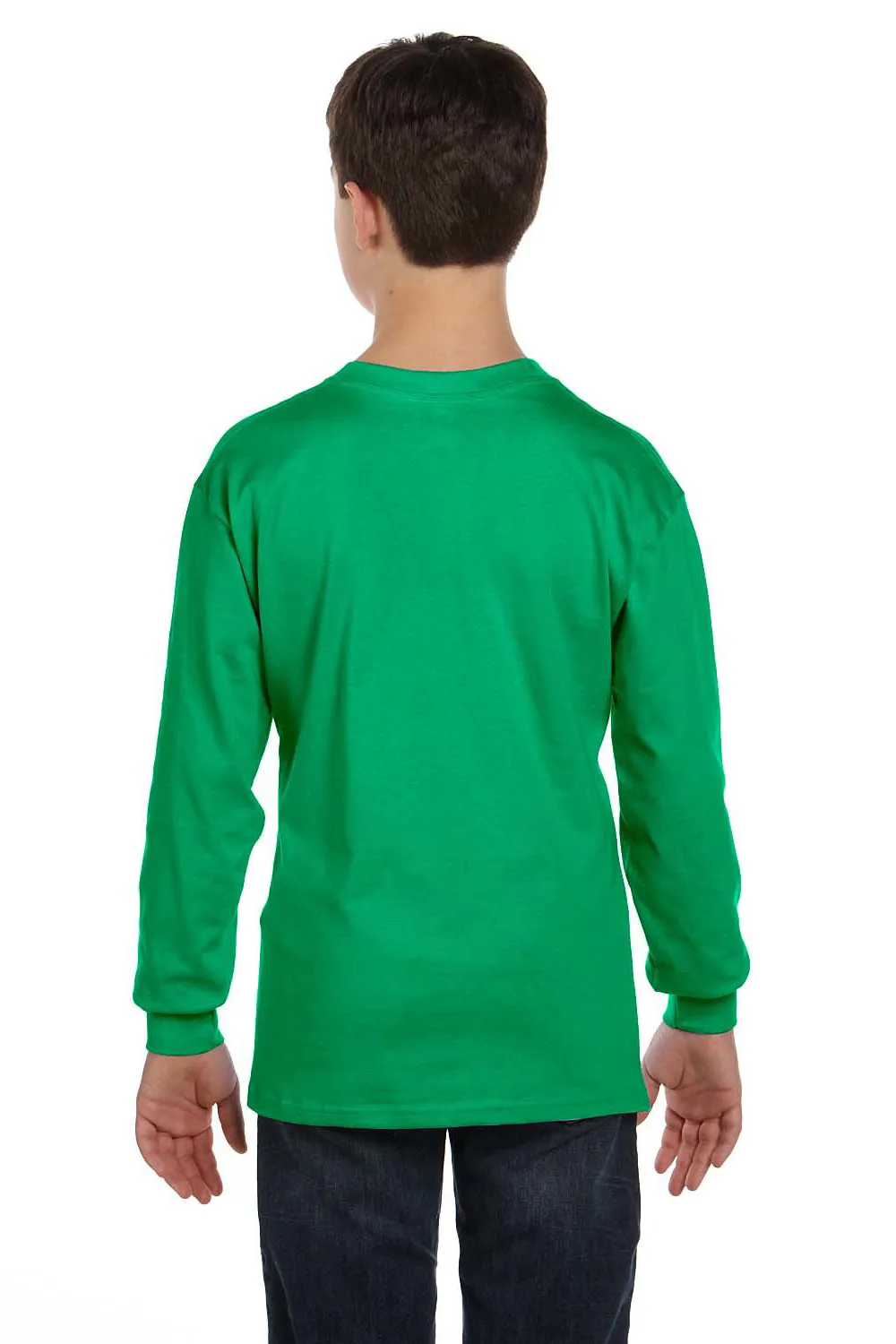 T-shirt à manches longues pour jeunes Gildan - Vert irlandais