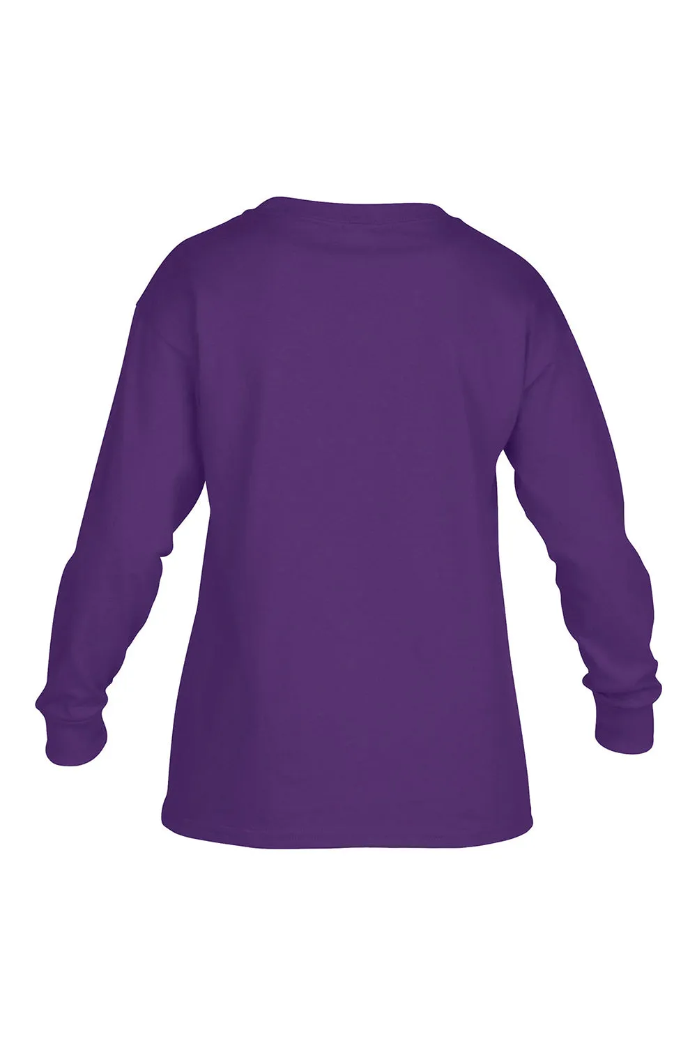 T-shirt à manches longues pour jeunes Gildan - Violet Vêtements abordables Gildan