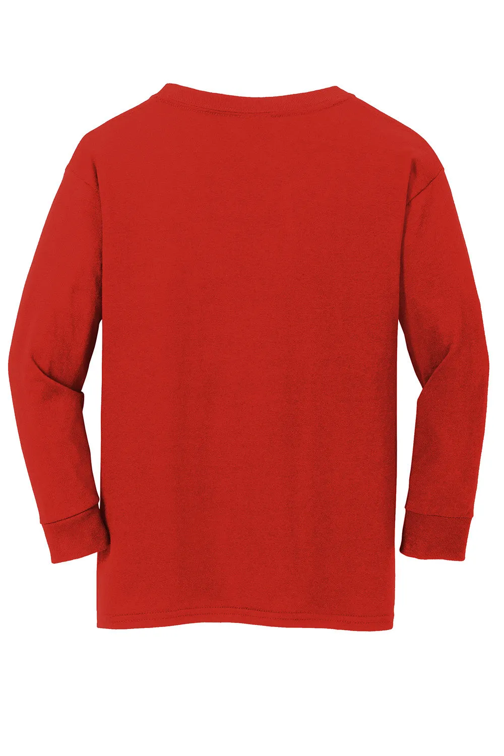 T-shirt à manches longues pour jeunes Gildan - Rouge