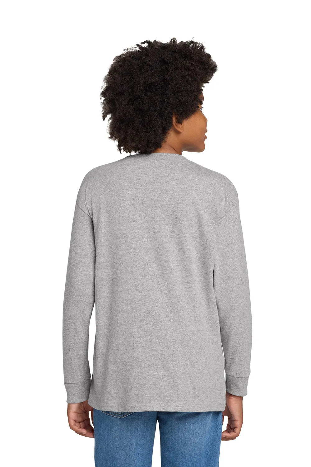 T-shirt à manches longues pour jeunes Gildan - Gris sport Vêtements abordables Gildan