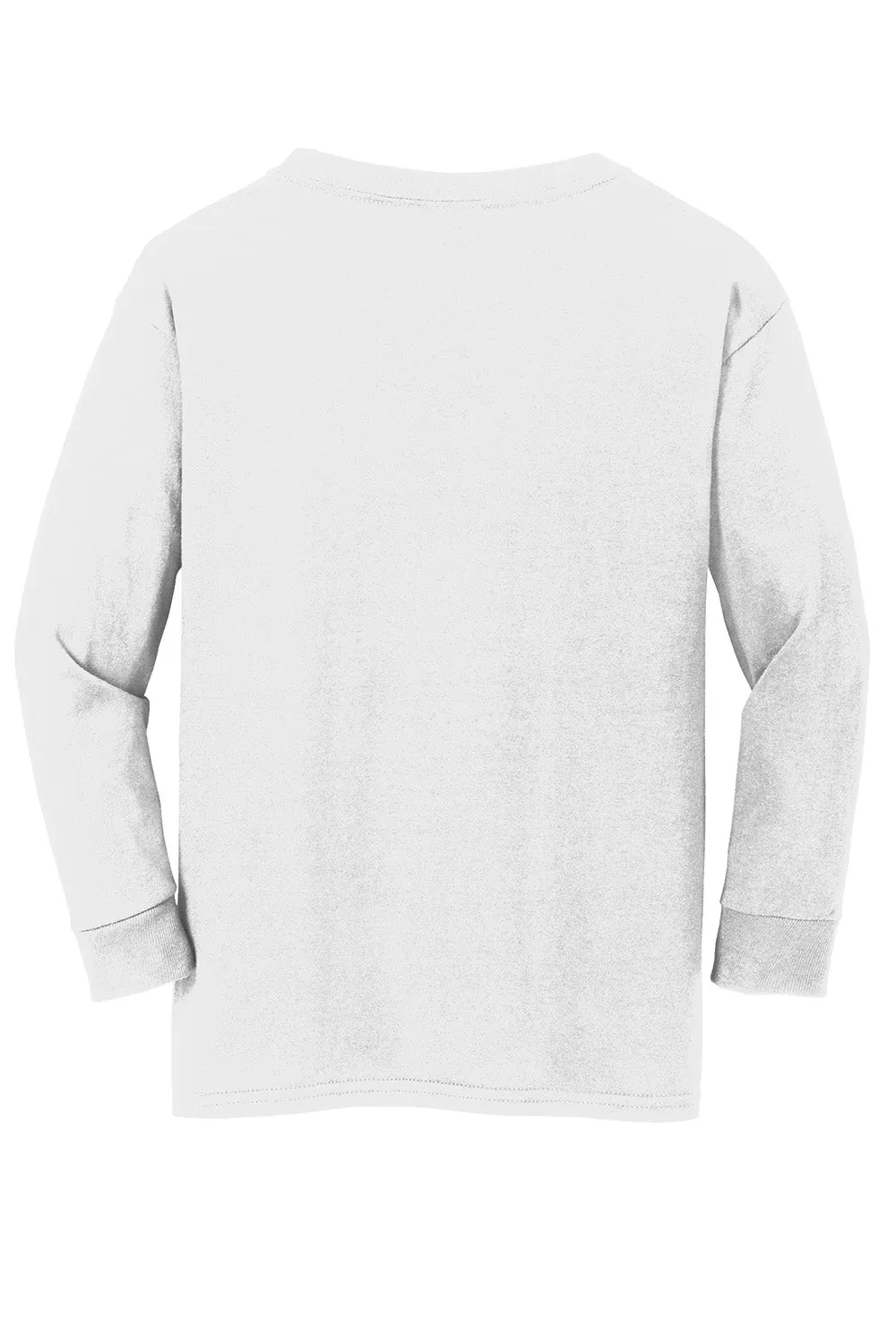 T-shirt à manches longues pour jeunes Gildan - Blanc
