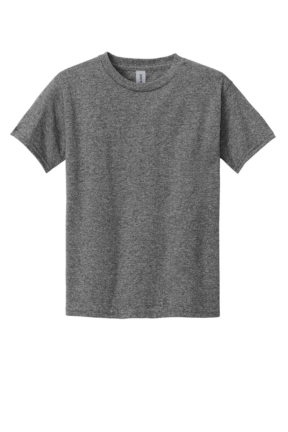 T-shirt à manches courtes pour jeunes Gildan - Gris graphite chiné