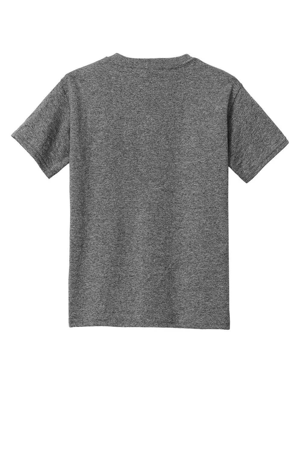 T-shirt à manches courtes pour jeunes Gildan - Gris graphite chiné