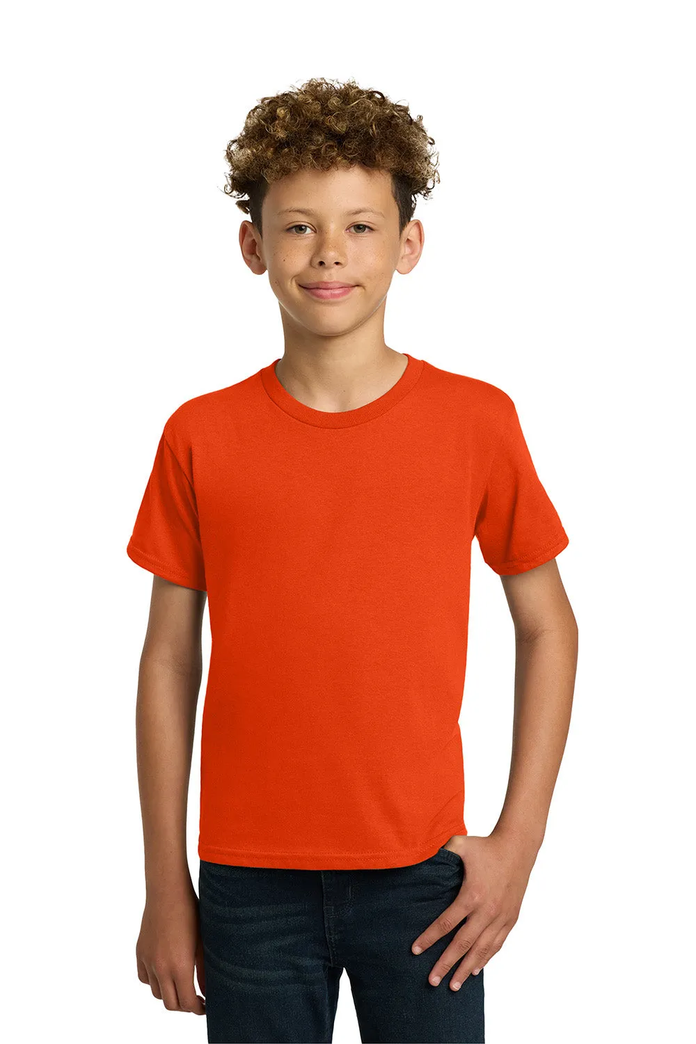 T-shirt à manches courtes pour jeunes Gildan - Orange