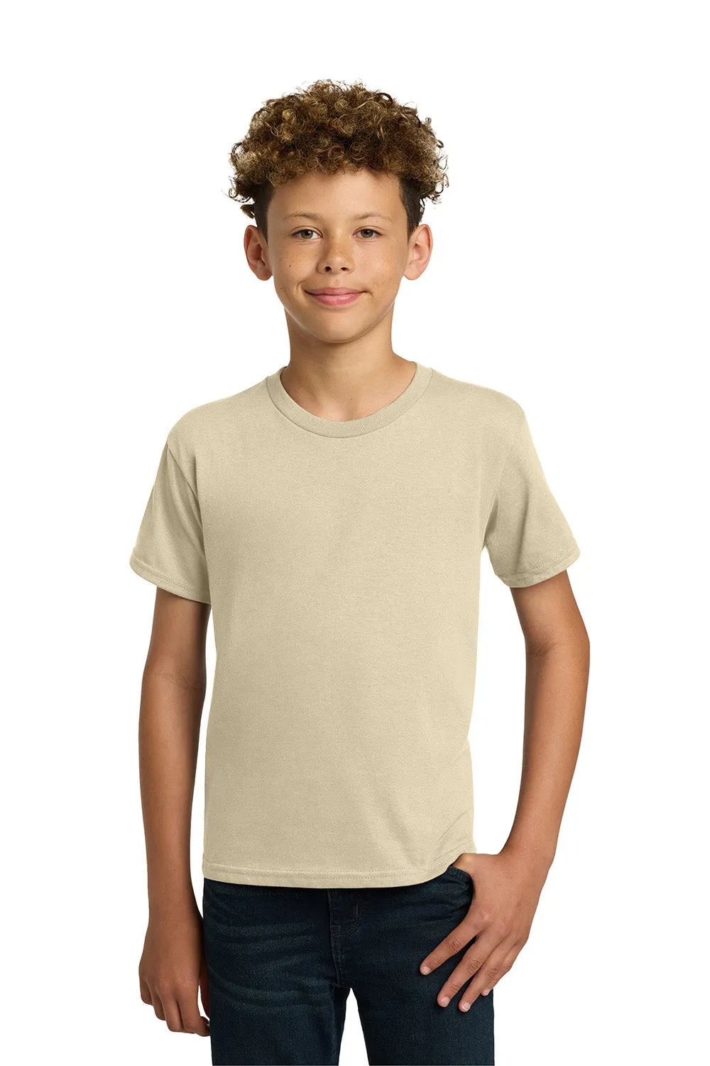 T-shirt à manches courtes pour jeunes Gildan - Sable
